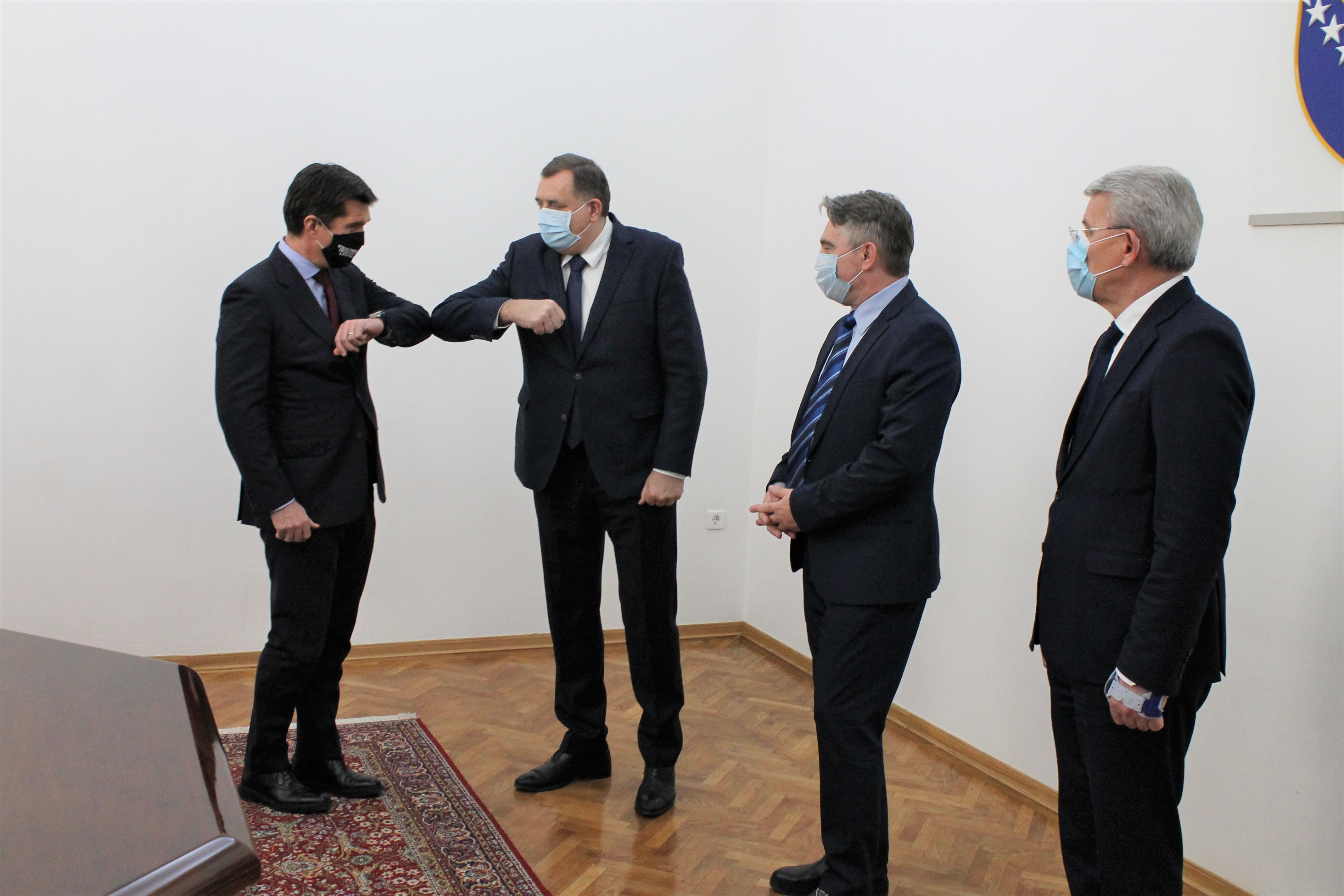 Sastanak Nelsona sa Predsjedništva BiH