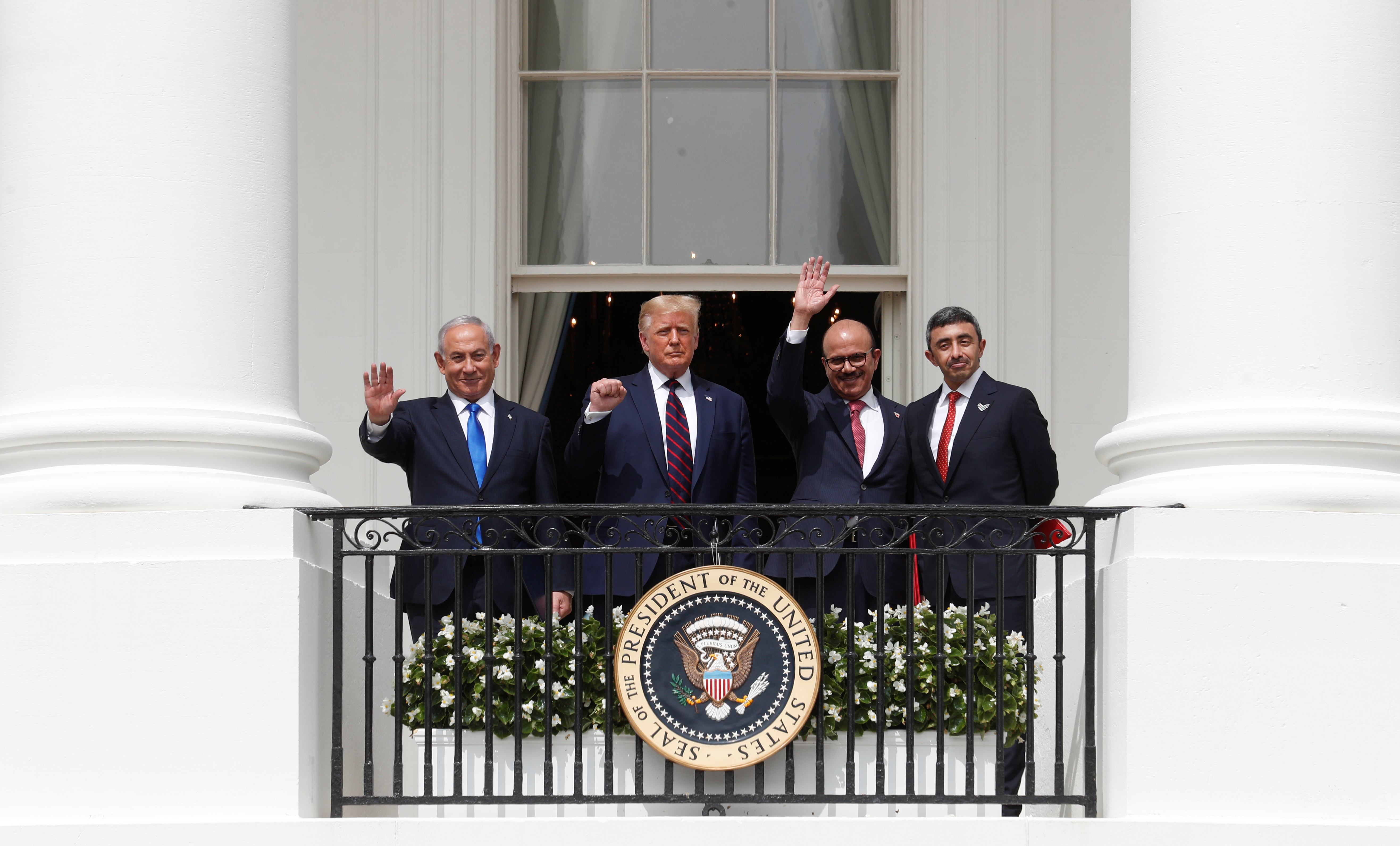 2020-09-15T175339Z_842540674_RC25ZI9H3FWJ_RTRMADP_3_ISRAEL-GULF-USA