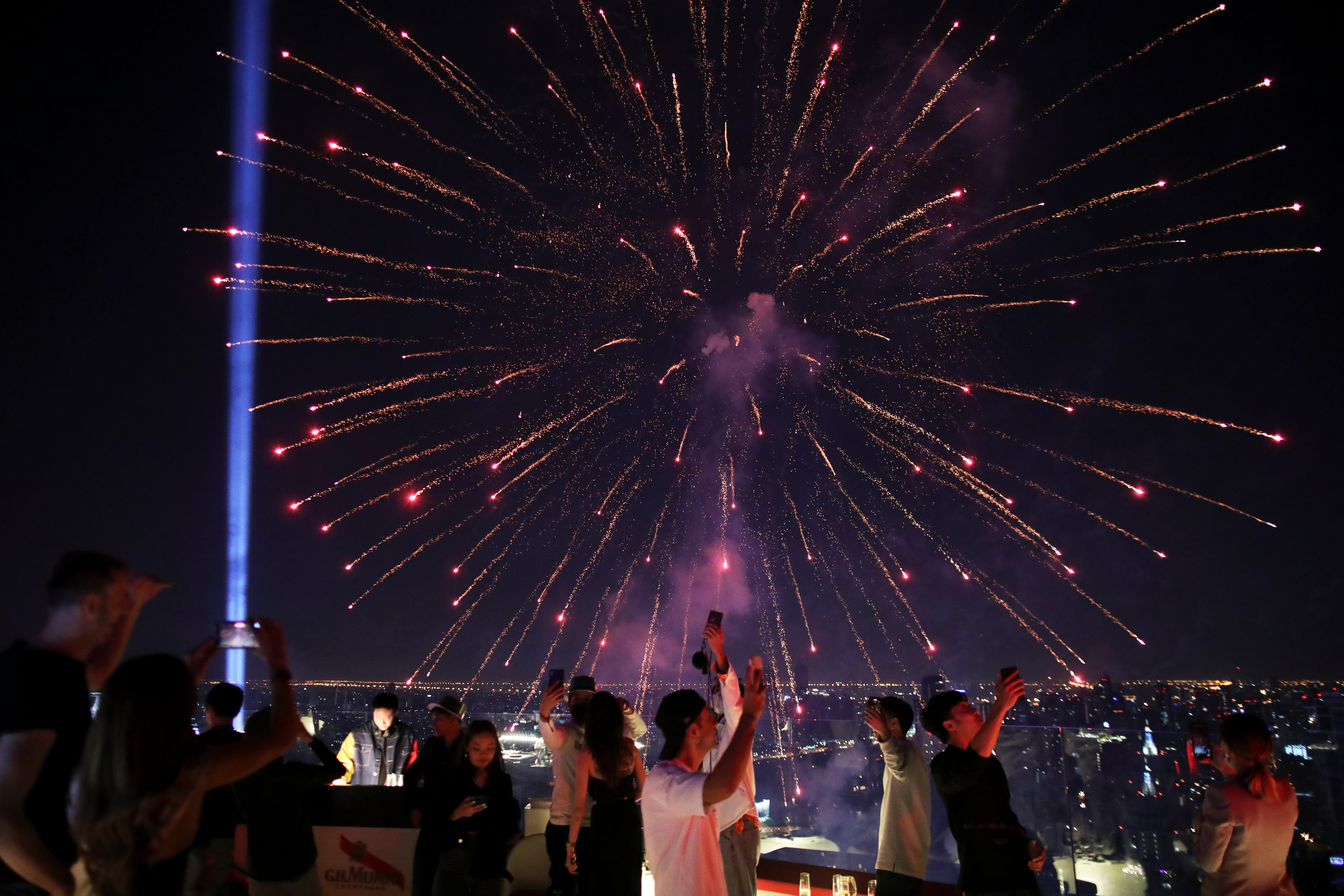 New Year's Eve celebrations in Bangkok