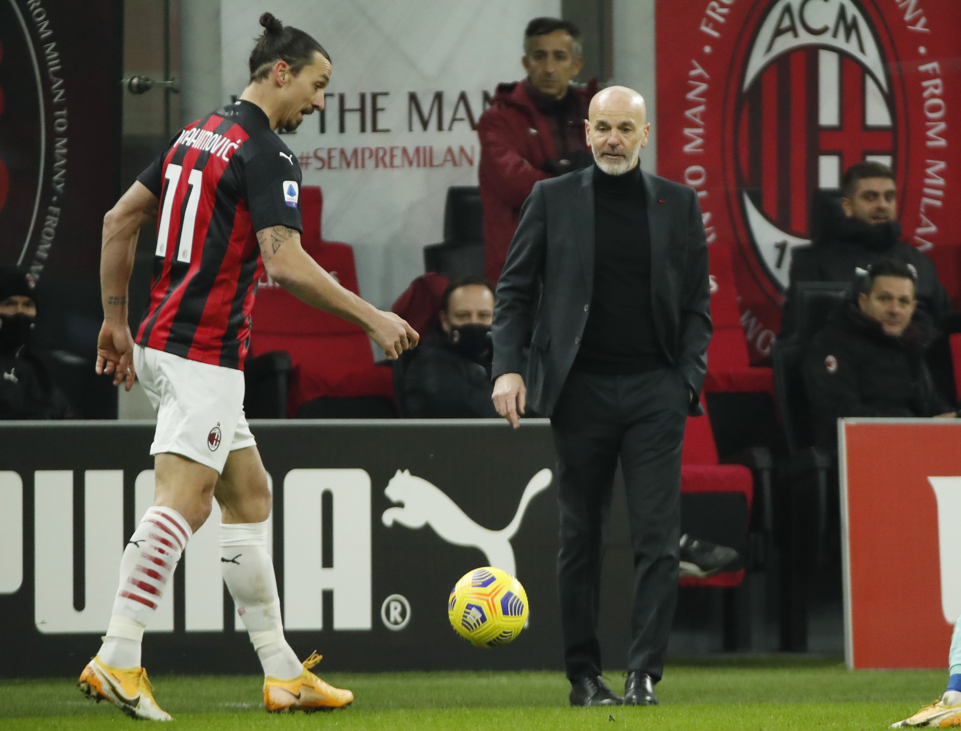 AC Milan Ibrahimović Pioli