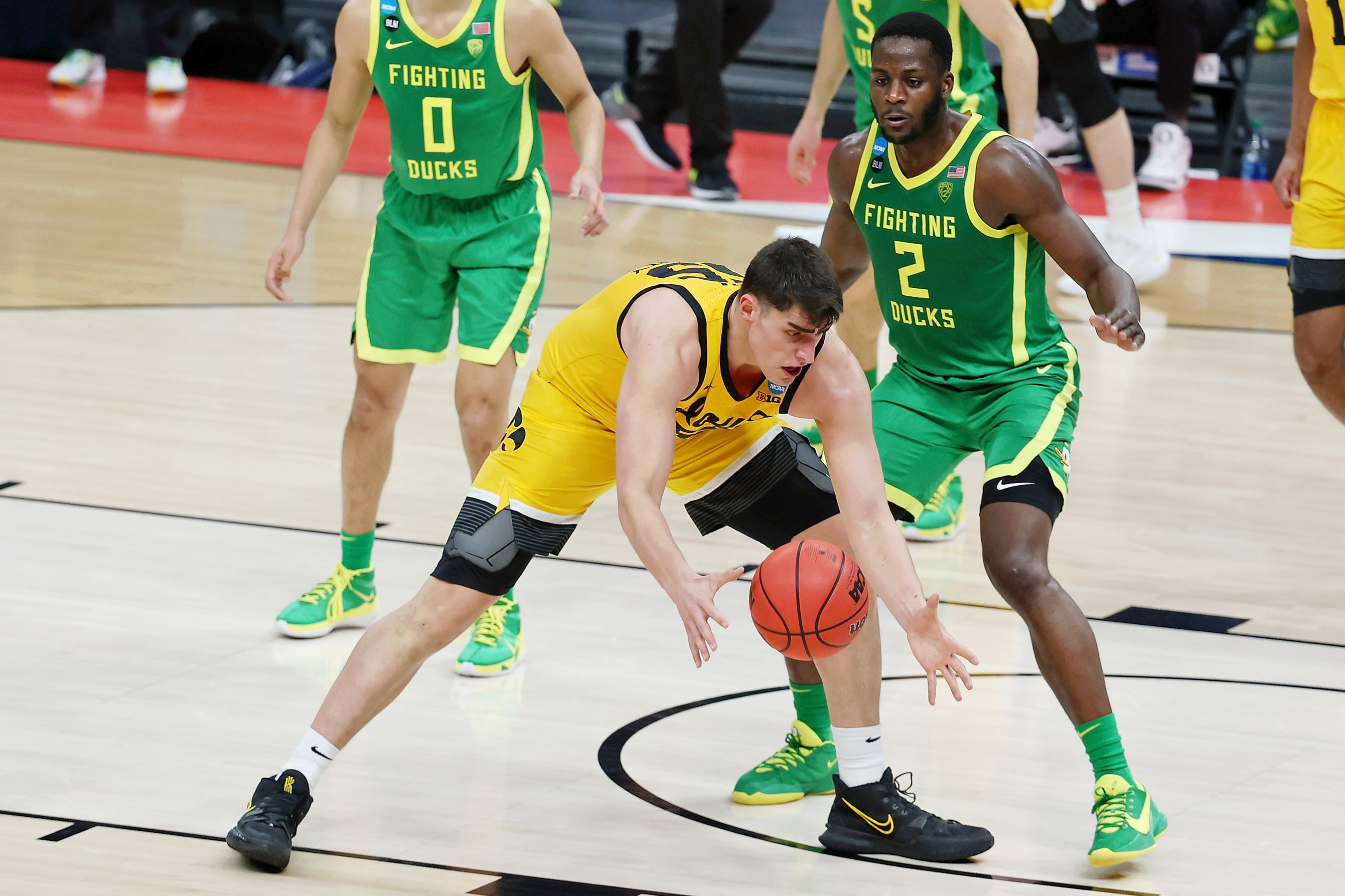 NCAA Basketball: NCAA Tournament-Oregon at Iowa