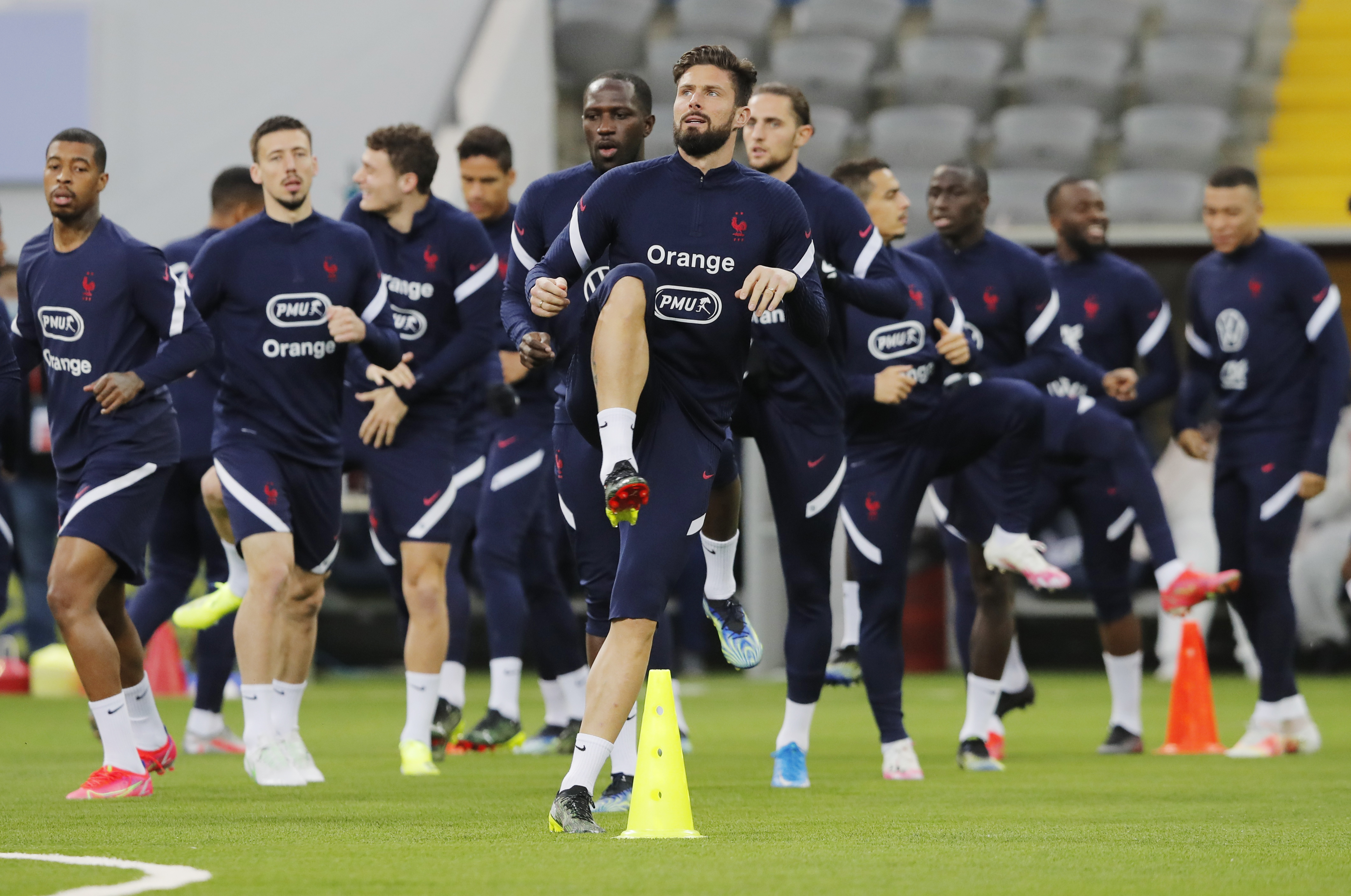 World Cup Qualifiers Europe - France Training