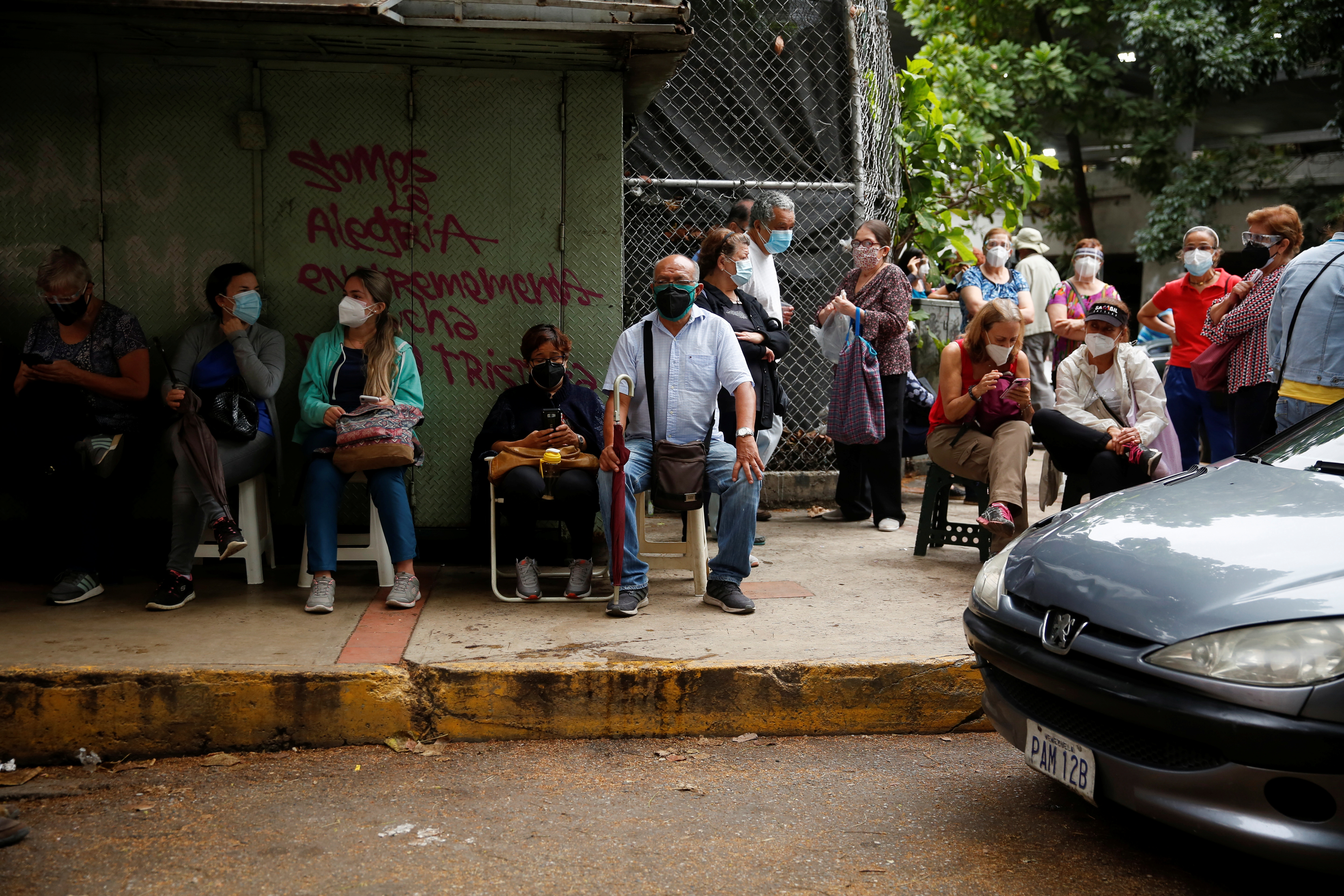 Vaccination against the coronavirus disease (COVID-19), in Caracas