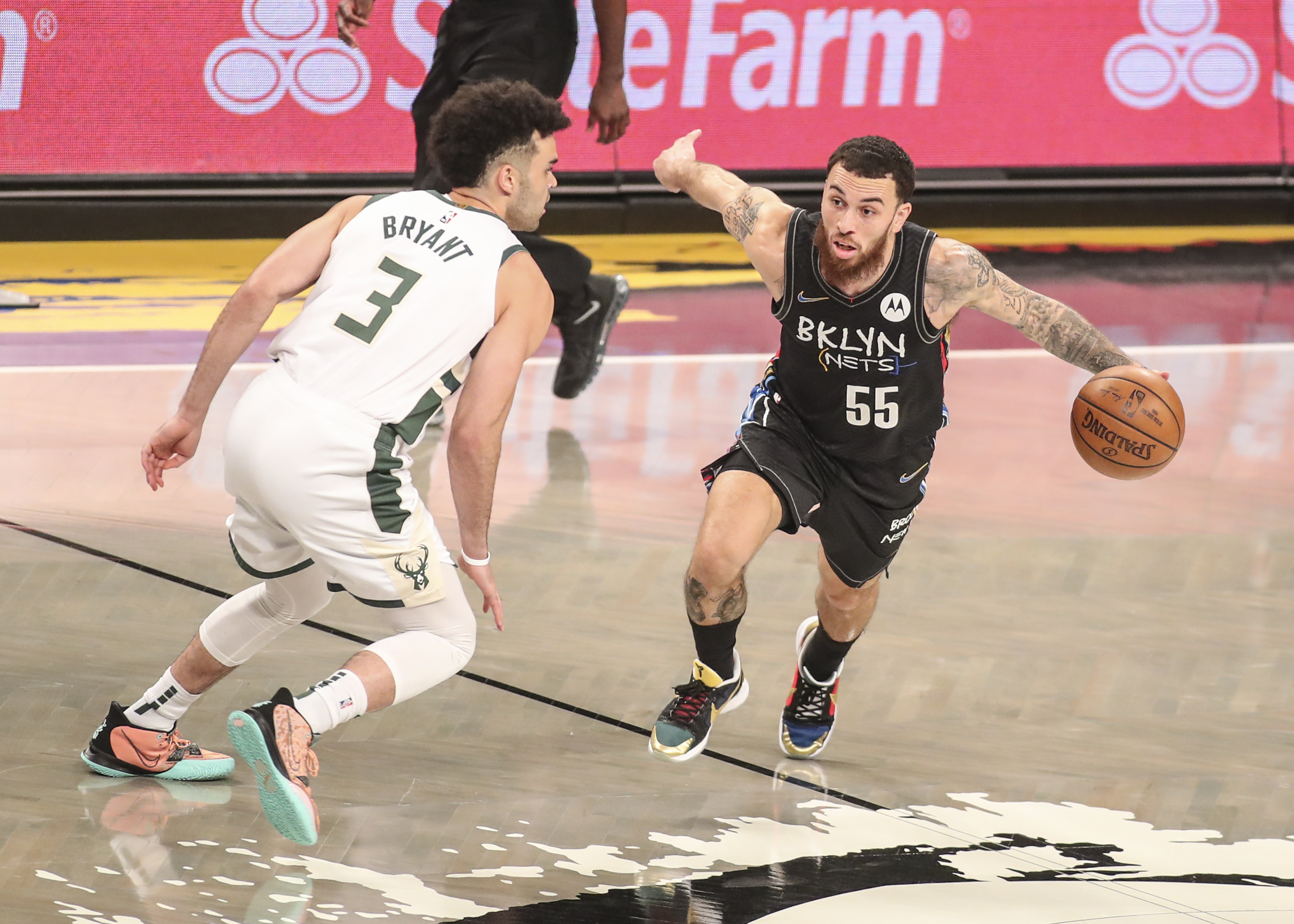 NBA: Playoffs-Milwaukee Bucks at Brooklyn Nets