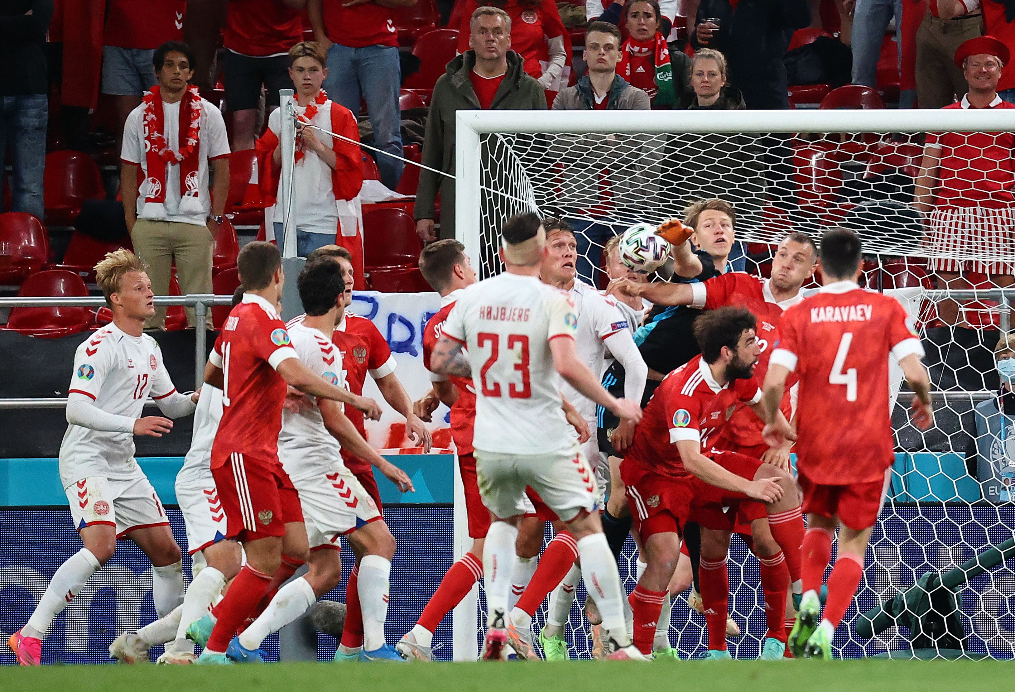 Euro 2020 - Group B - Russia v Denmark