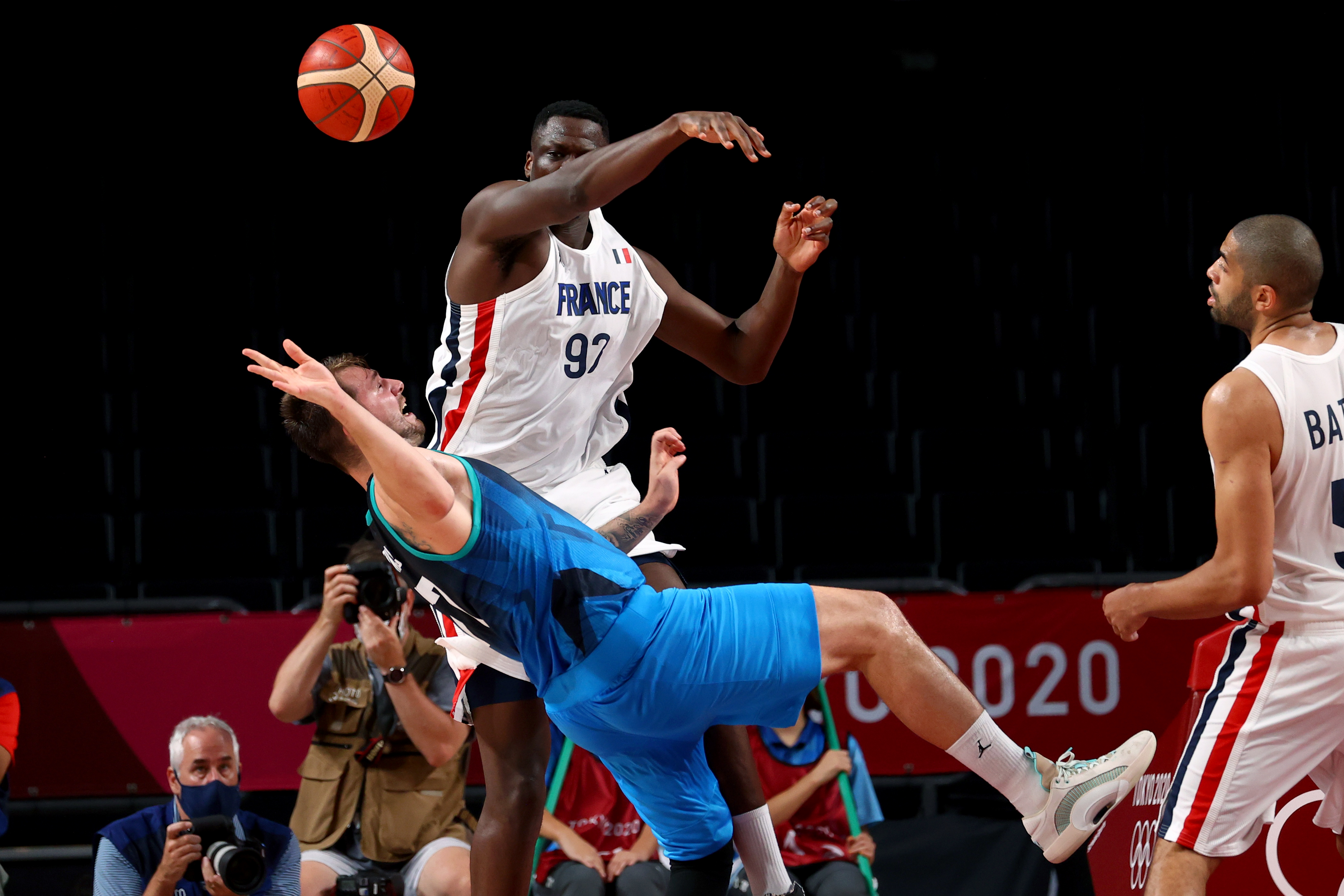 Basketball - Men - Semifinal - France v Slovenia