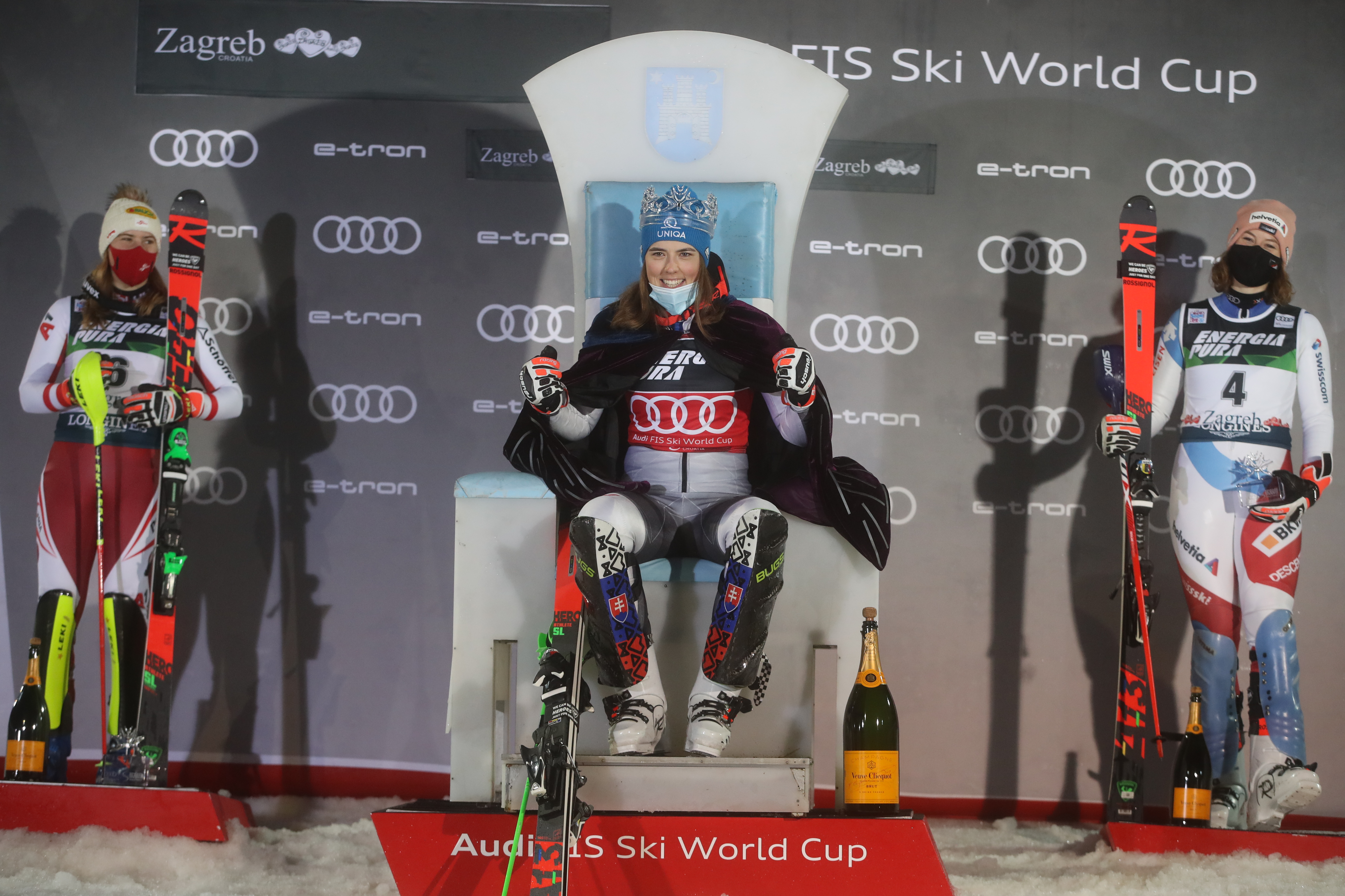 Slovakinja Petra Vlhova drugi put zaredom najbolja na Sljemenu