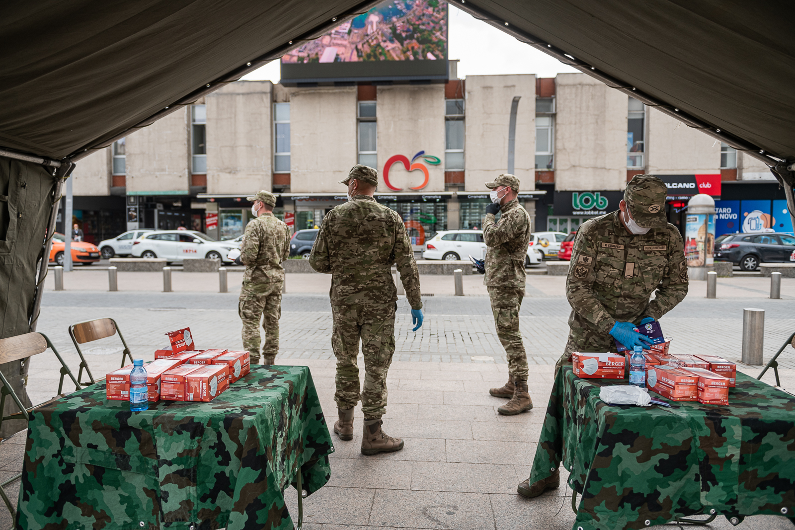 Podgorica Crna Gora koronavirus vojska