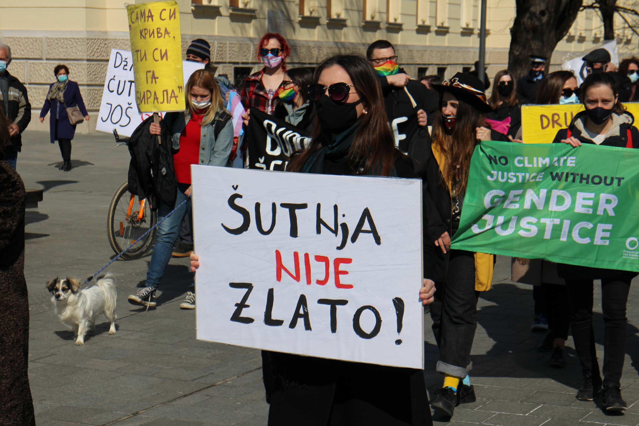 Učesnice osmomartovskog marša u Banjaluci (BiH): ”Državo, pokaži da nismo same!”