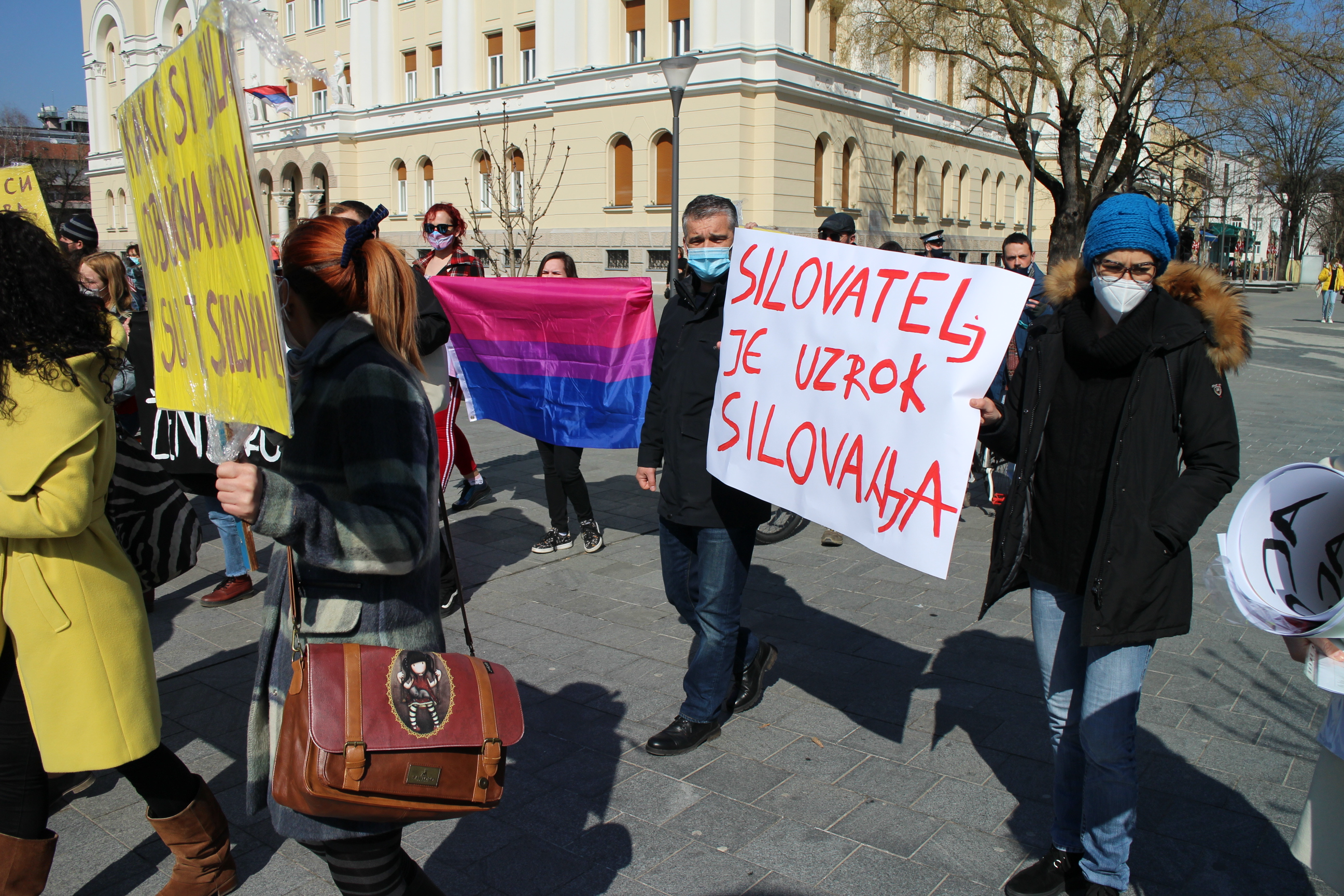 Učesnice osmomartovskog marša u Banjaluci (BiH): ”Državo, pokaži da nismo same!”