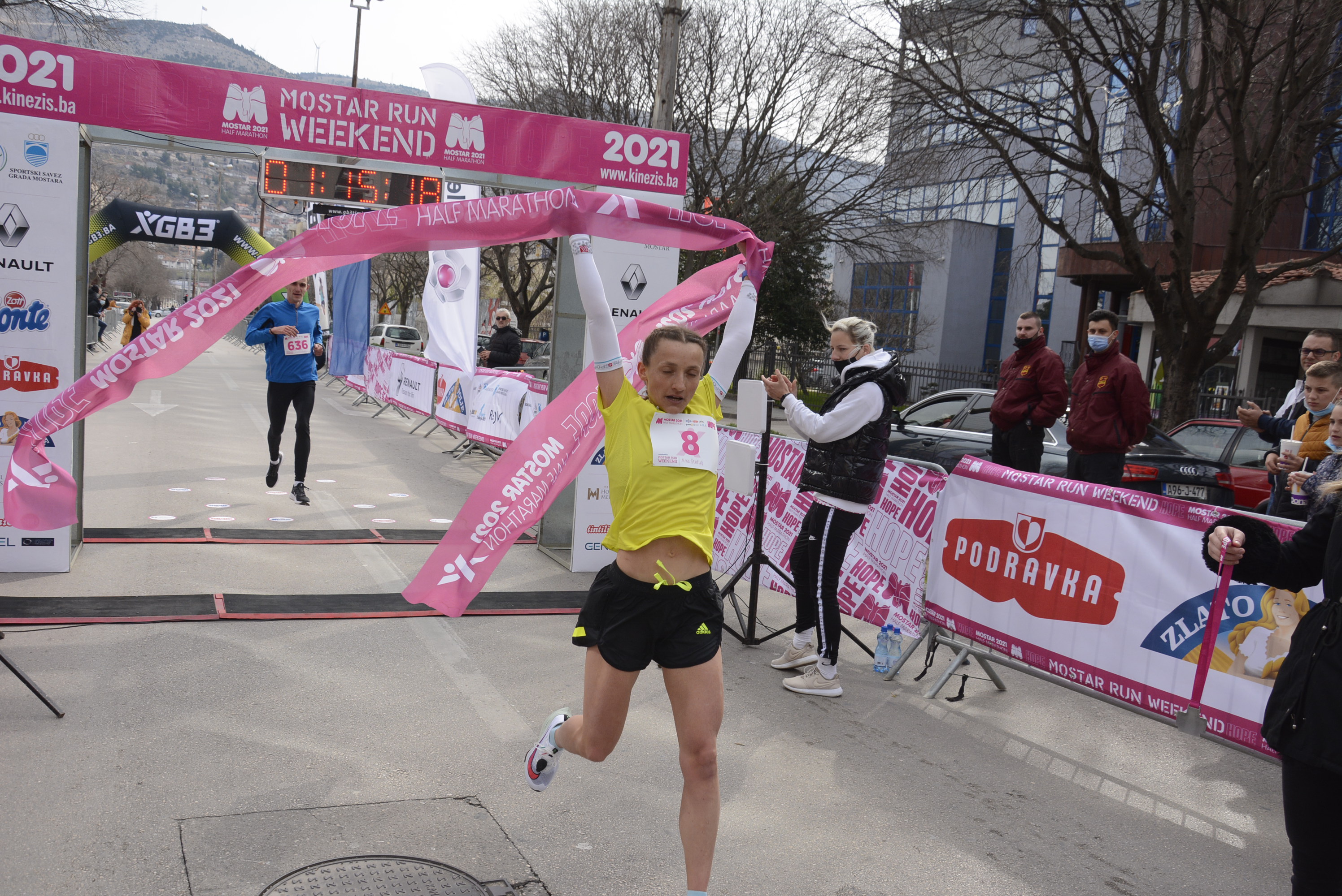 Hana Šegolj i Ognjen Stojanović pobjednici Mostarskog polumaratona