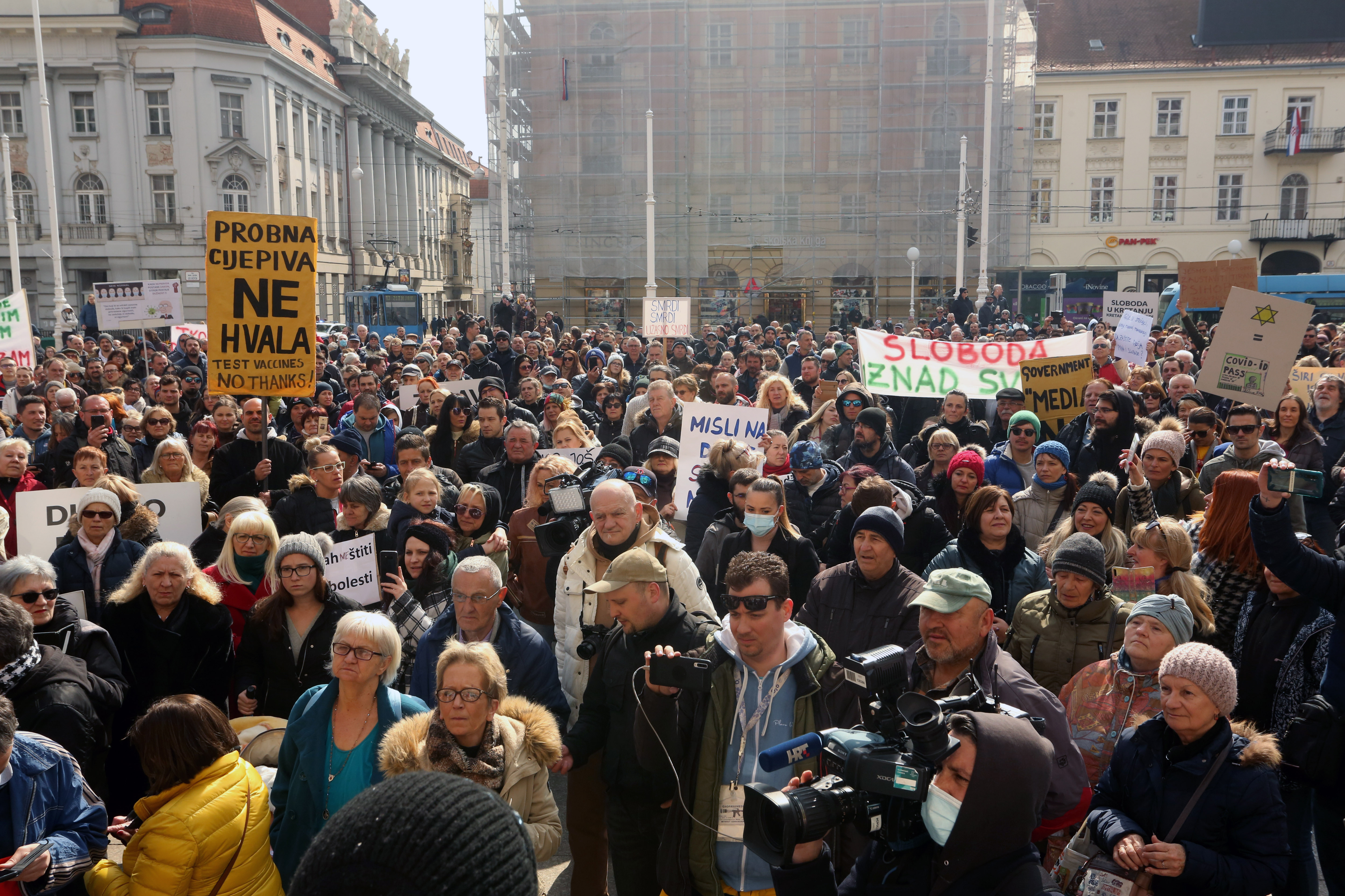 Zagreb protesti