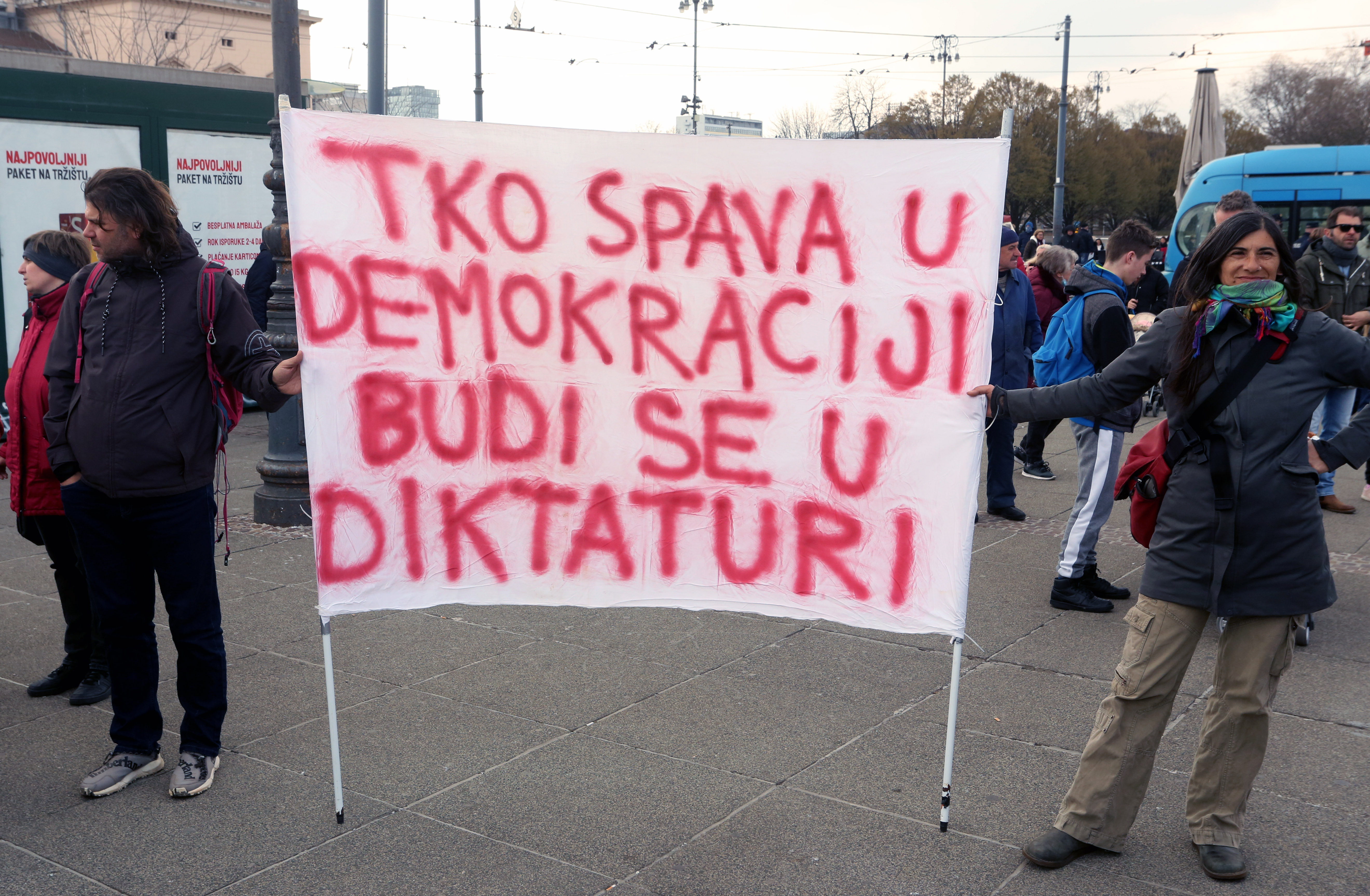 Zagreb protesti