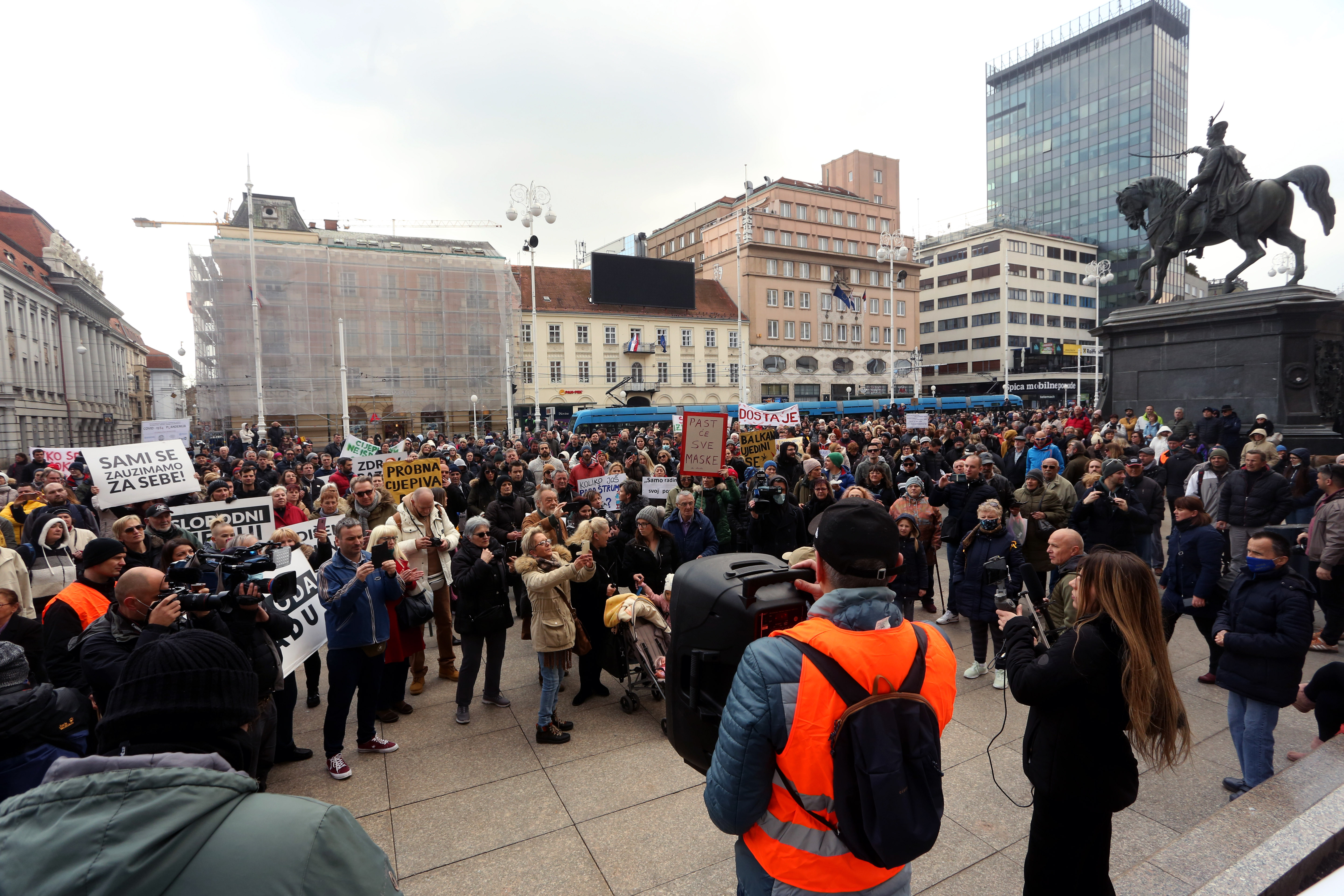 Zagreb protesti