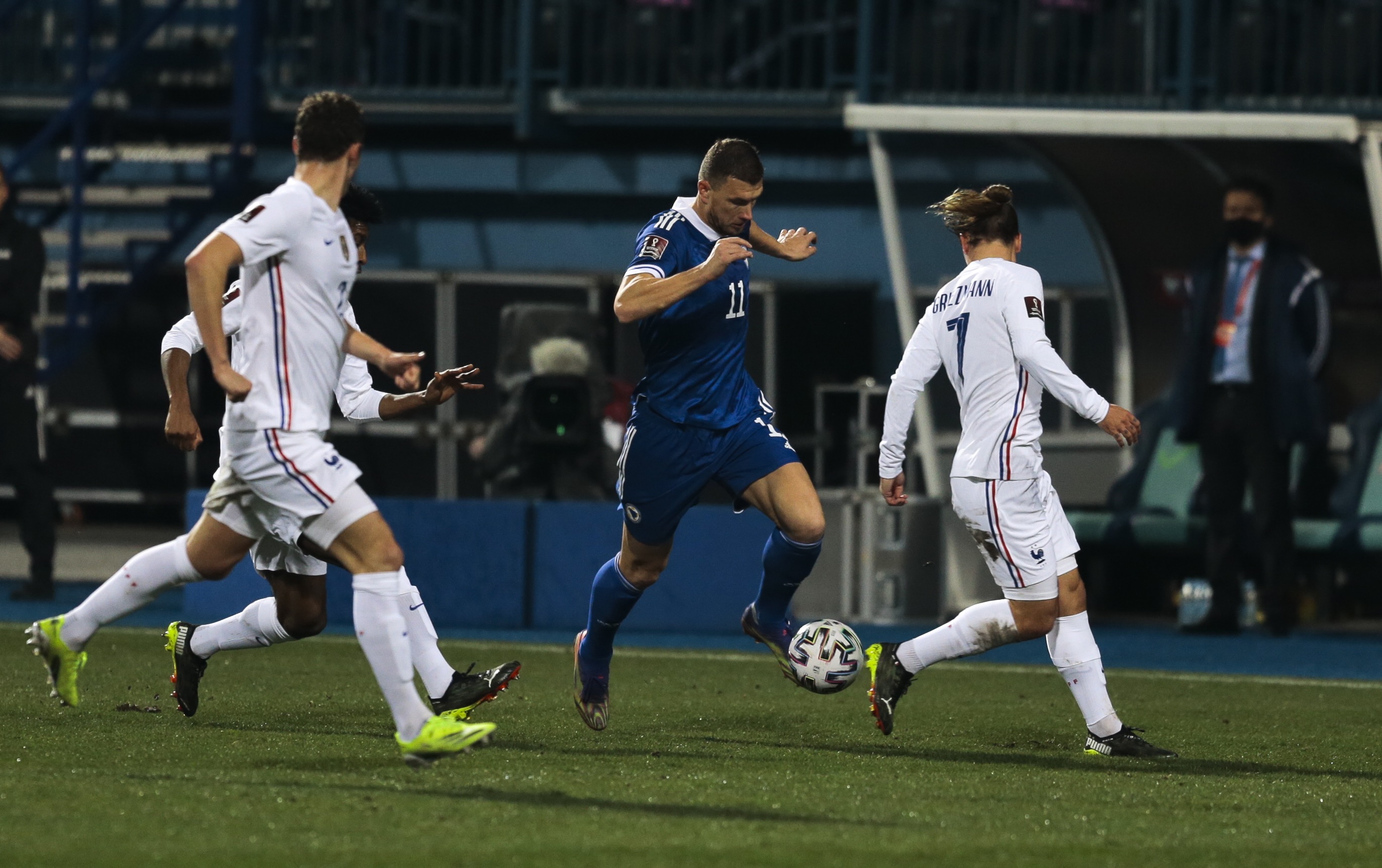 Kvalifikacije za Svjetsko fudbalsko prvenstvo ”Katar 2022”: BiH – Francuska