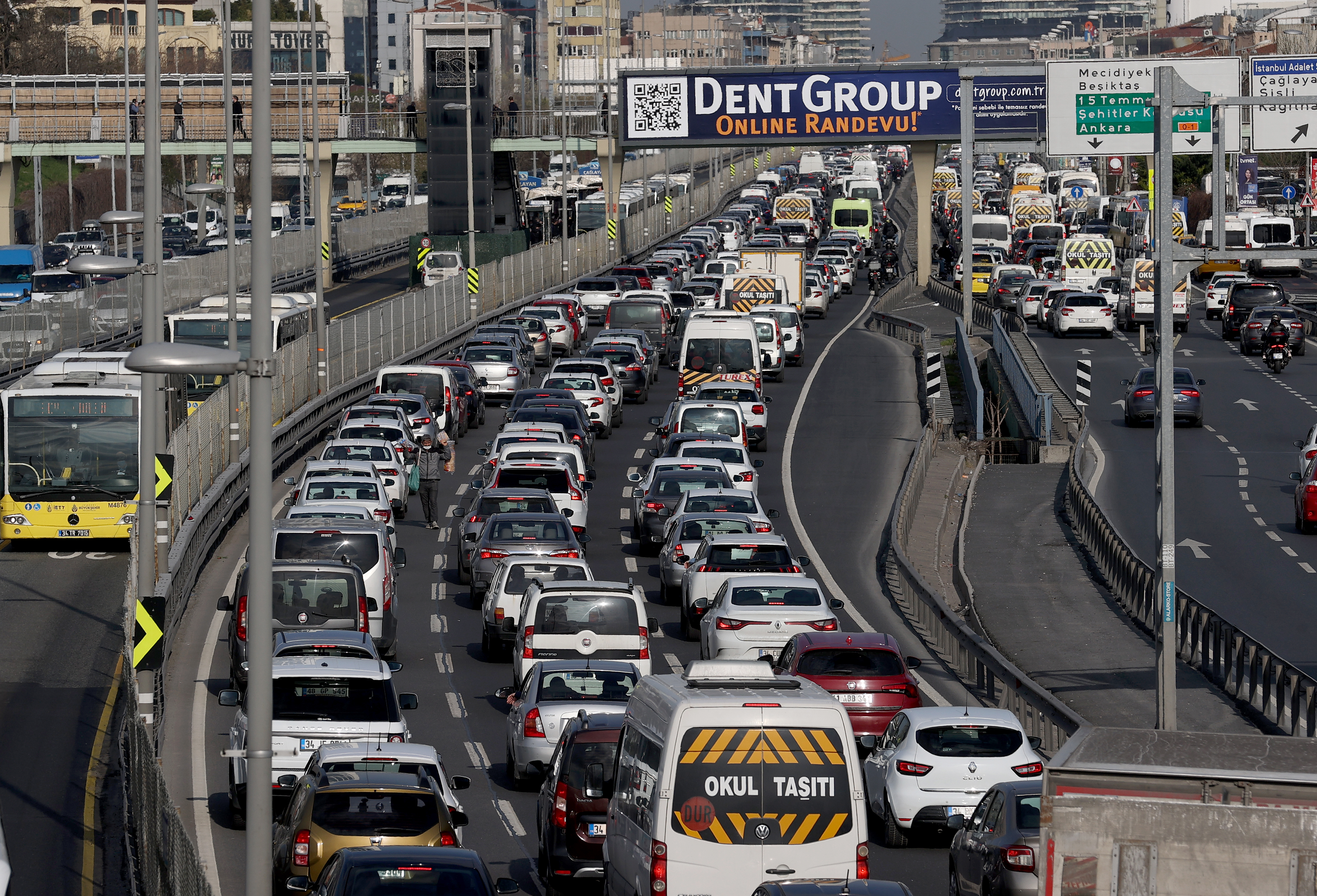 Turska: Gužve u Istanbulu uoči dvosedmičnog djelimičnog zatvaranja