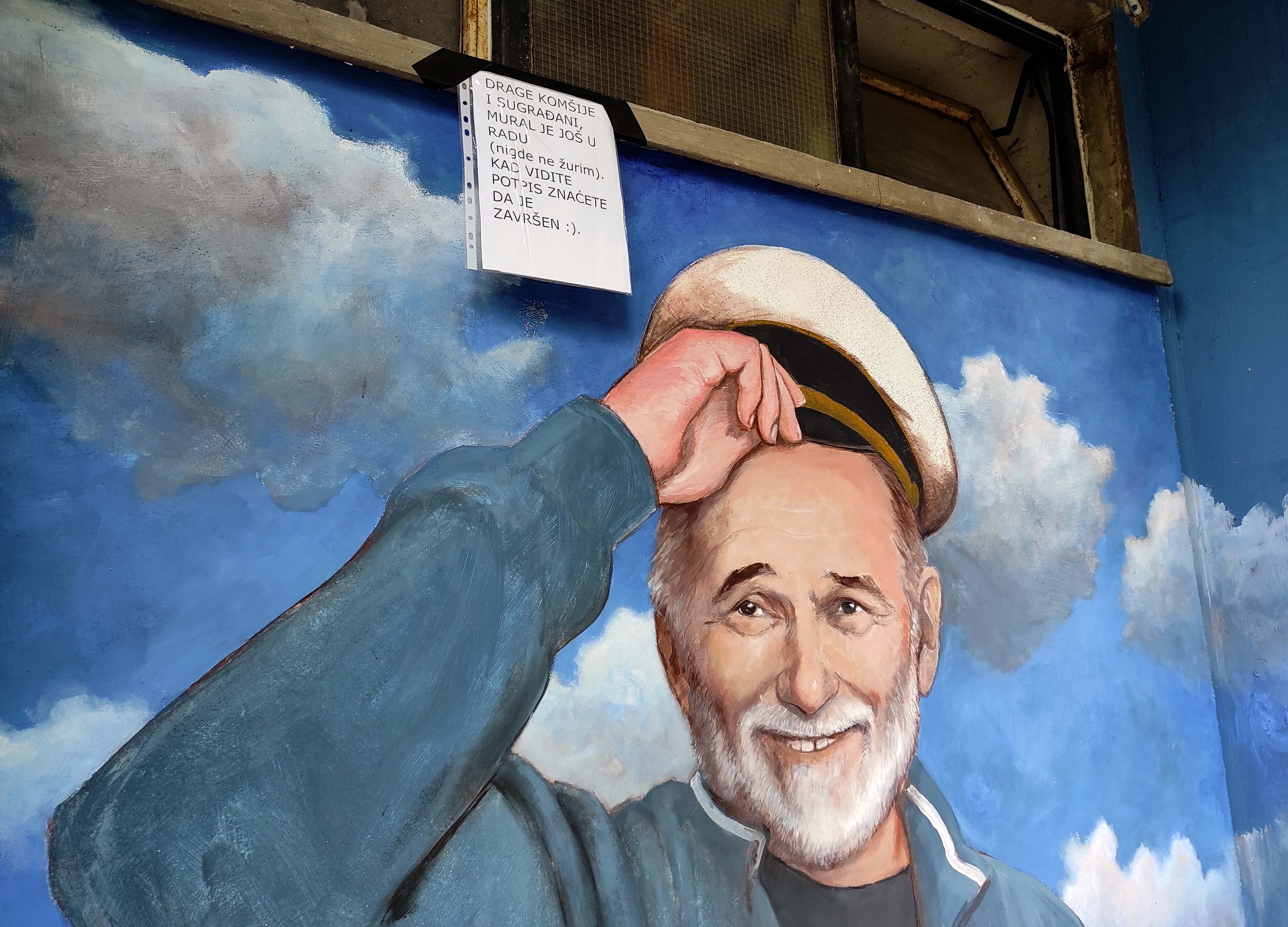 Zahvala Panonskom mornaru: Na novosadskim fasadama niču murali posvećeni Đorđu Balaševiću