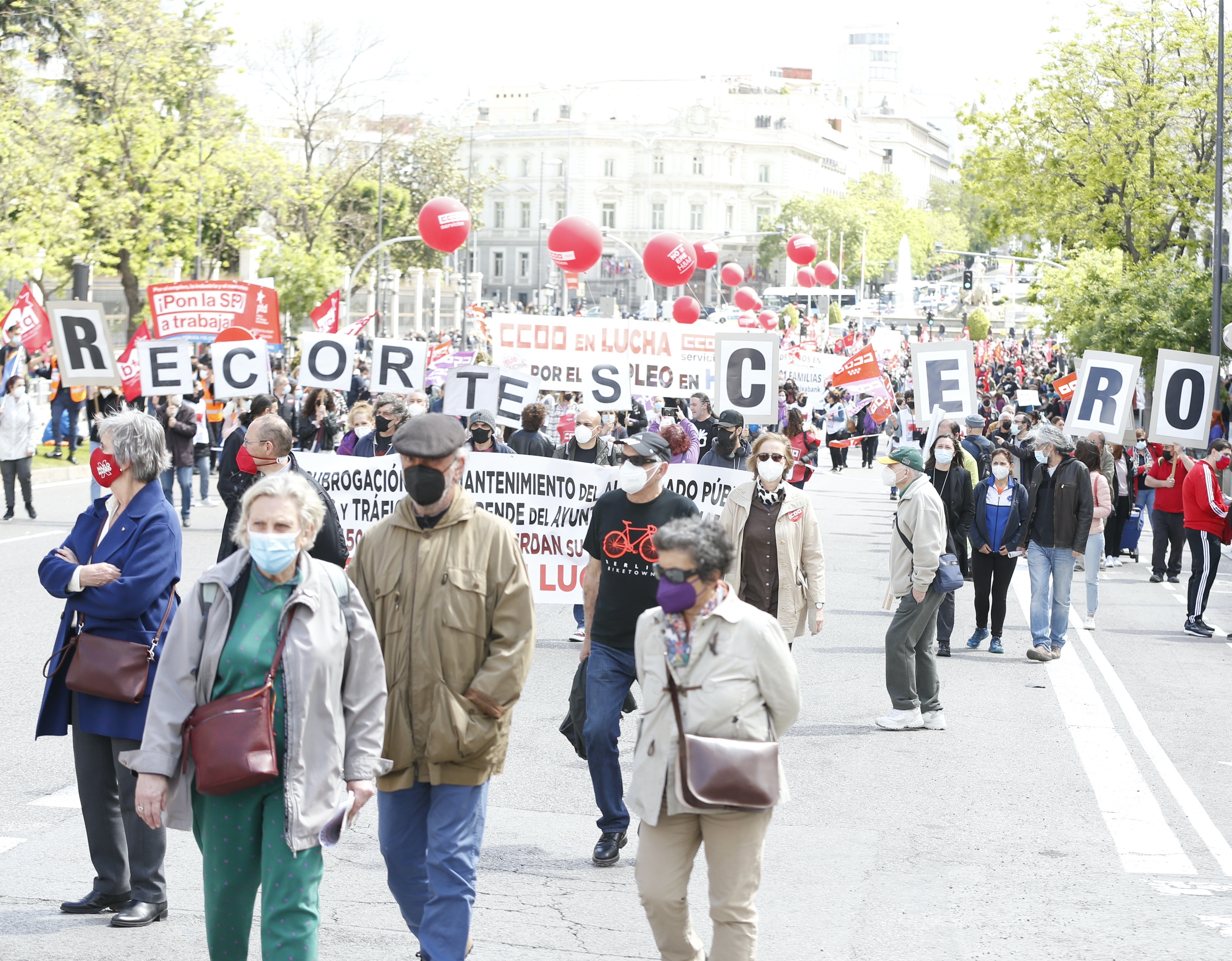 Španija: Protesti povodom Međunarodnog praznika rada