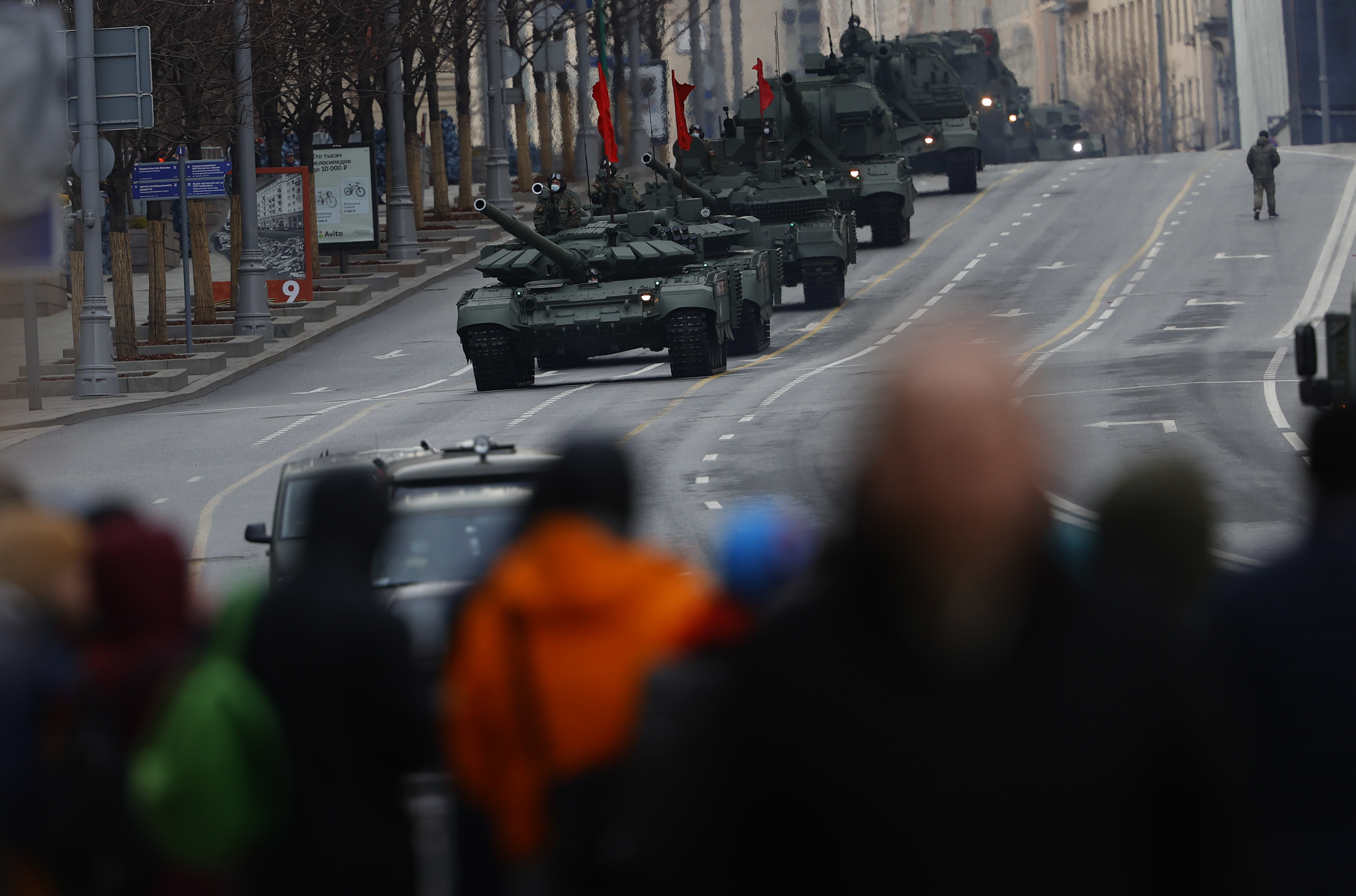 Povodom 76. godišnjice pobjede nad fašizmom: Pripreme za vojnu paradu u Moskvi