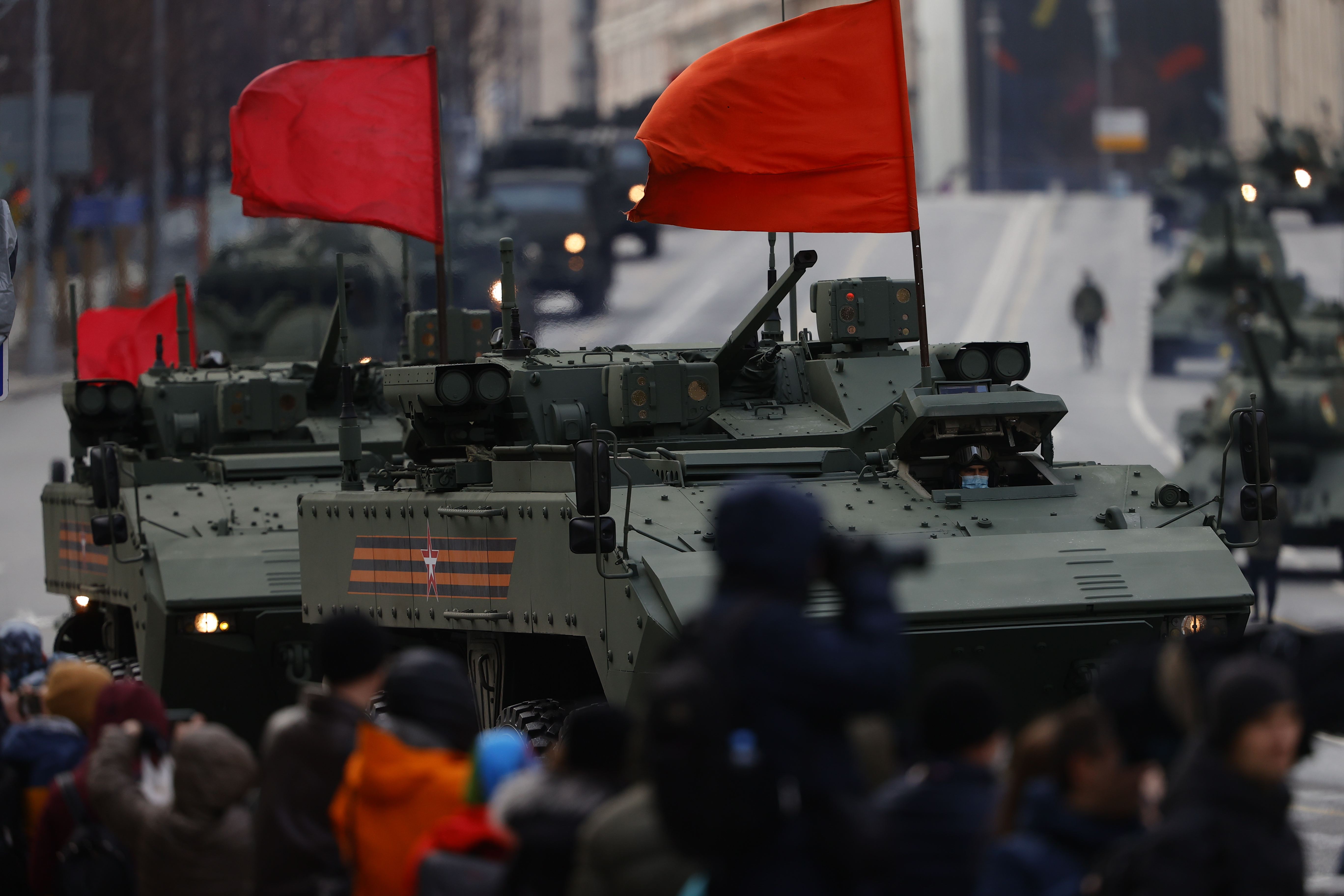 Povodom 76. godišnjice pobjede nad fašizmom: Pripreme za vojnu paradu u Moskvi