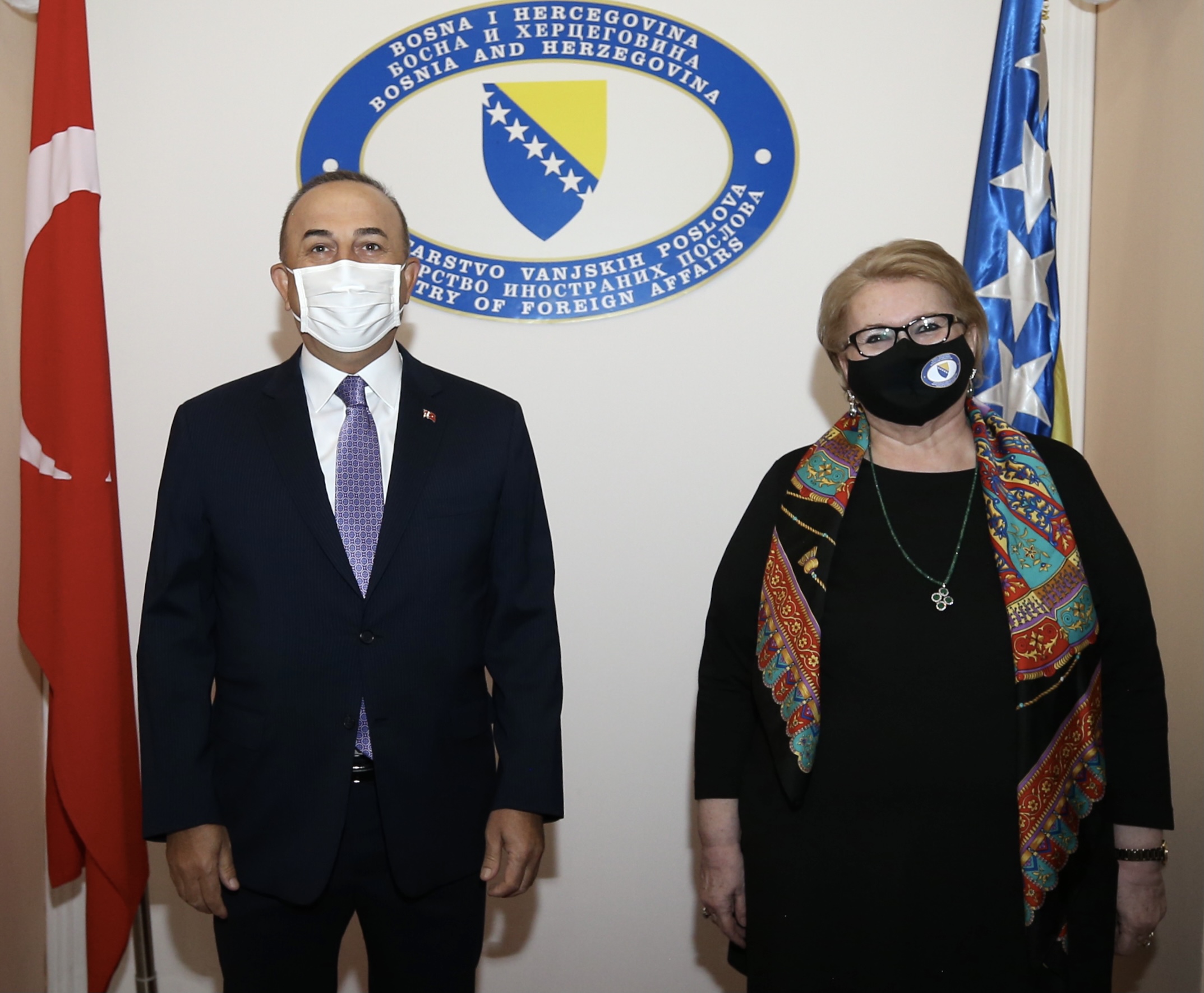 BiH: Turković se u Sarajevu sastala s Cavusogluom