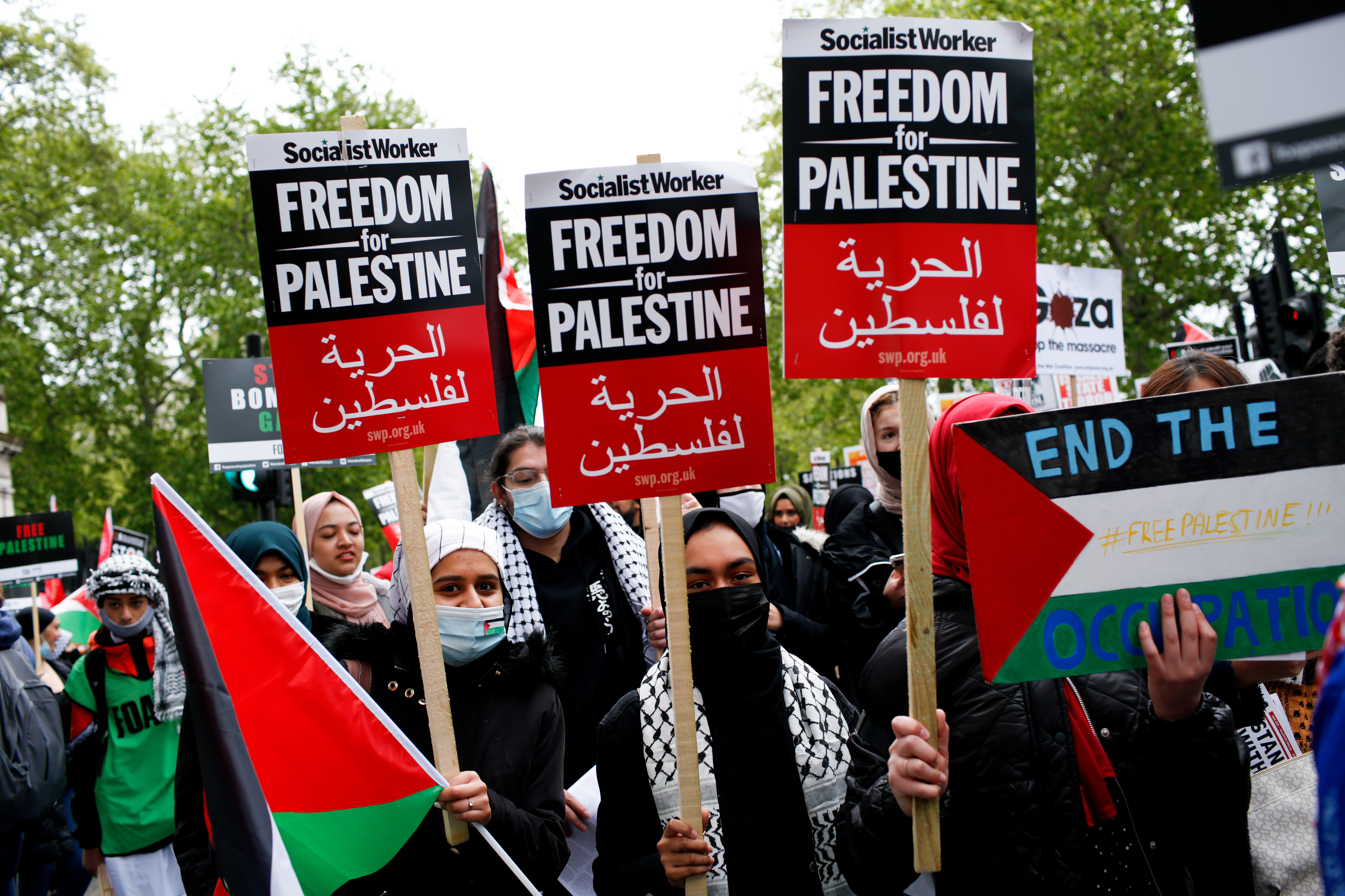 Palestine Solidarity March In London