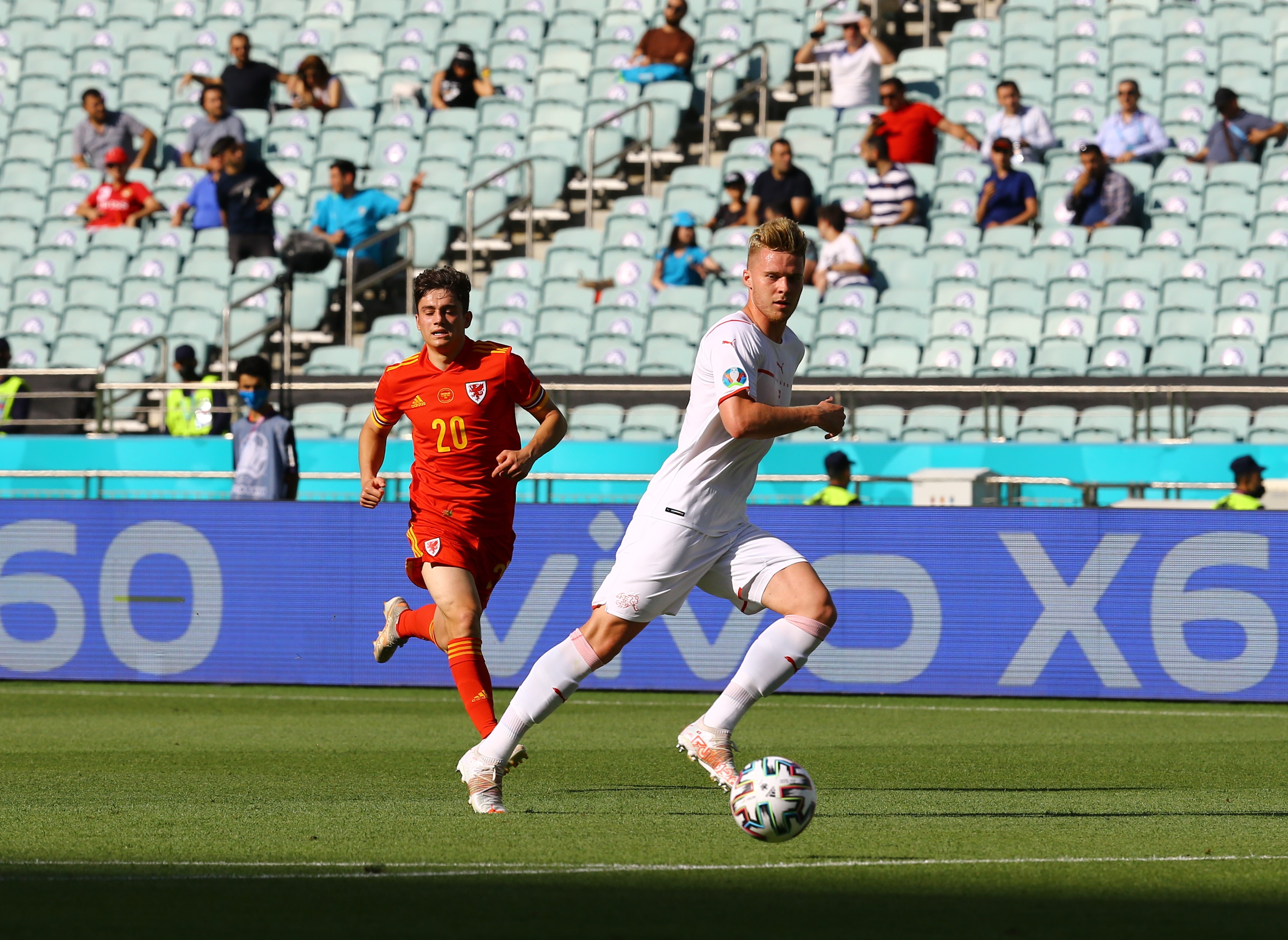 UEFA EURO 2020 - utakmica grupe "A": Vels - Švicarska