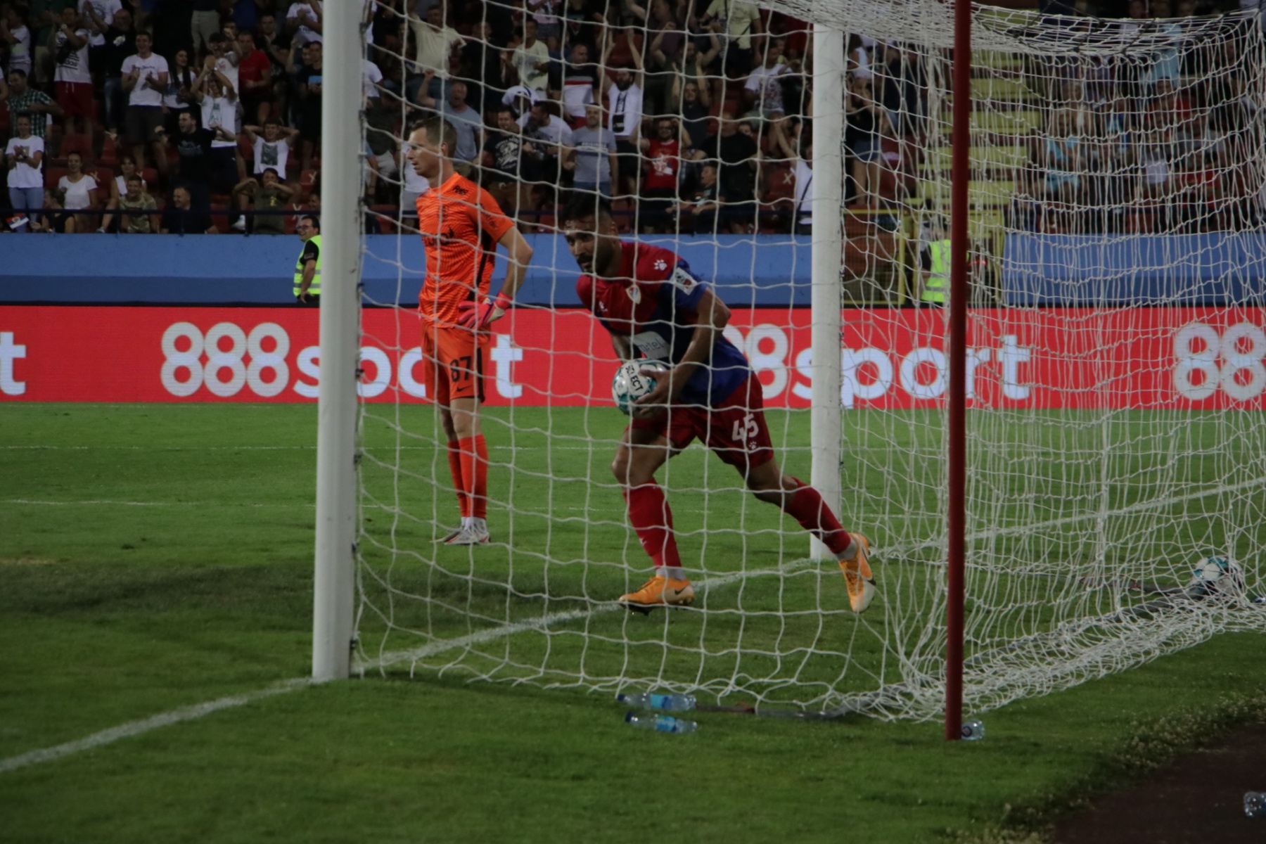 Revanš utakmica prvog kola UEFA Lige prvaka: Borac - Cluj