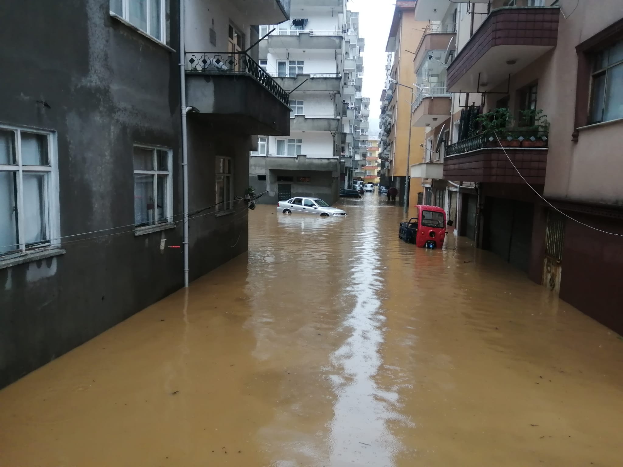 Poplave u crnomorskoj regiji Turske: Voda prodrla u zgrade i nosila automobile u Artvinu i Rizeu