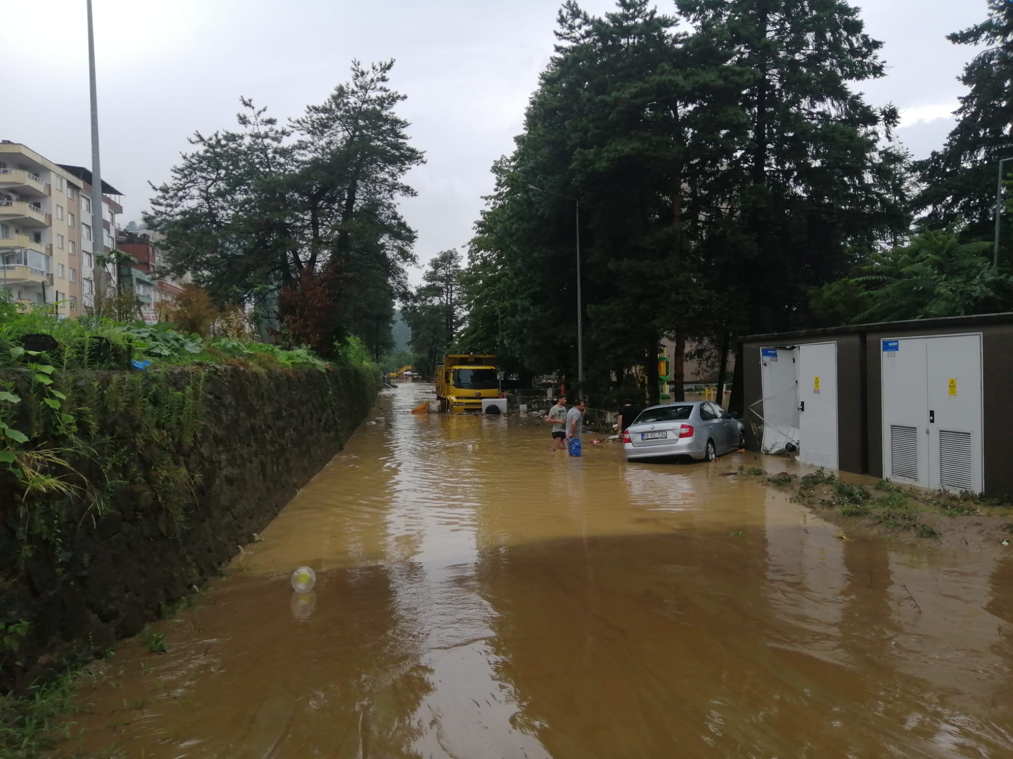 Poplave u crnomorskoj regiji Turske: Voda prodrla u zgrade i nosila automobile u Artvinu i Rizeu