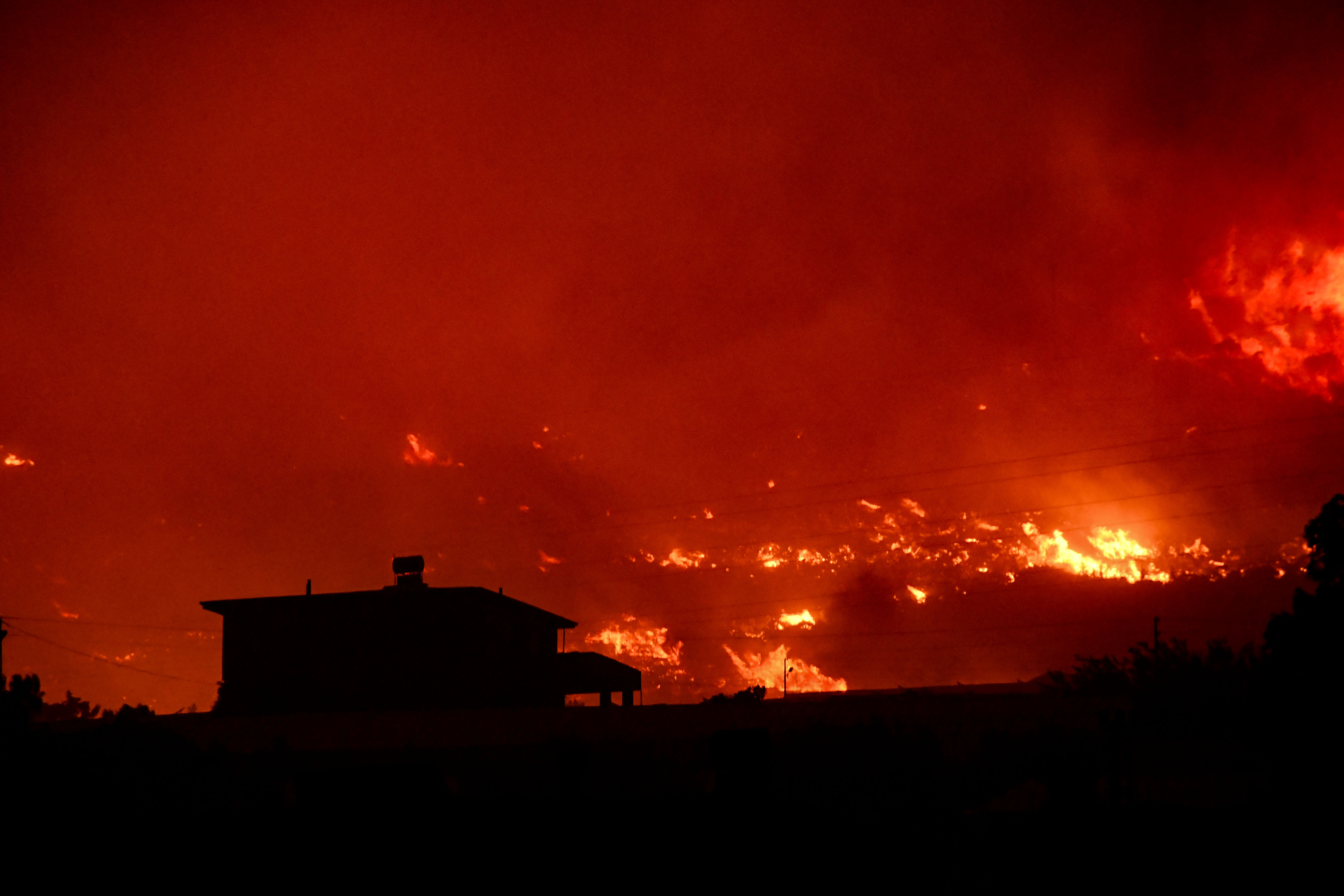 Turska: Šumski požar na području Mersina