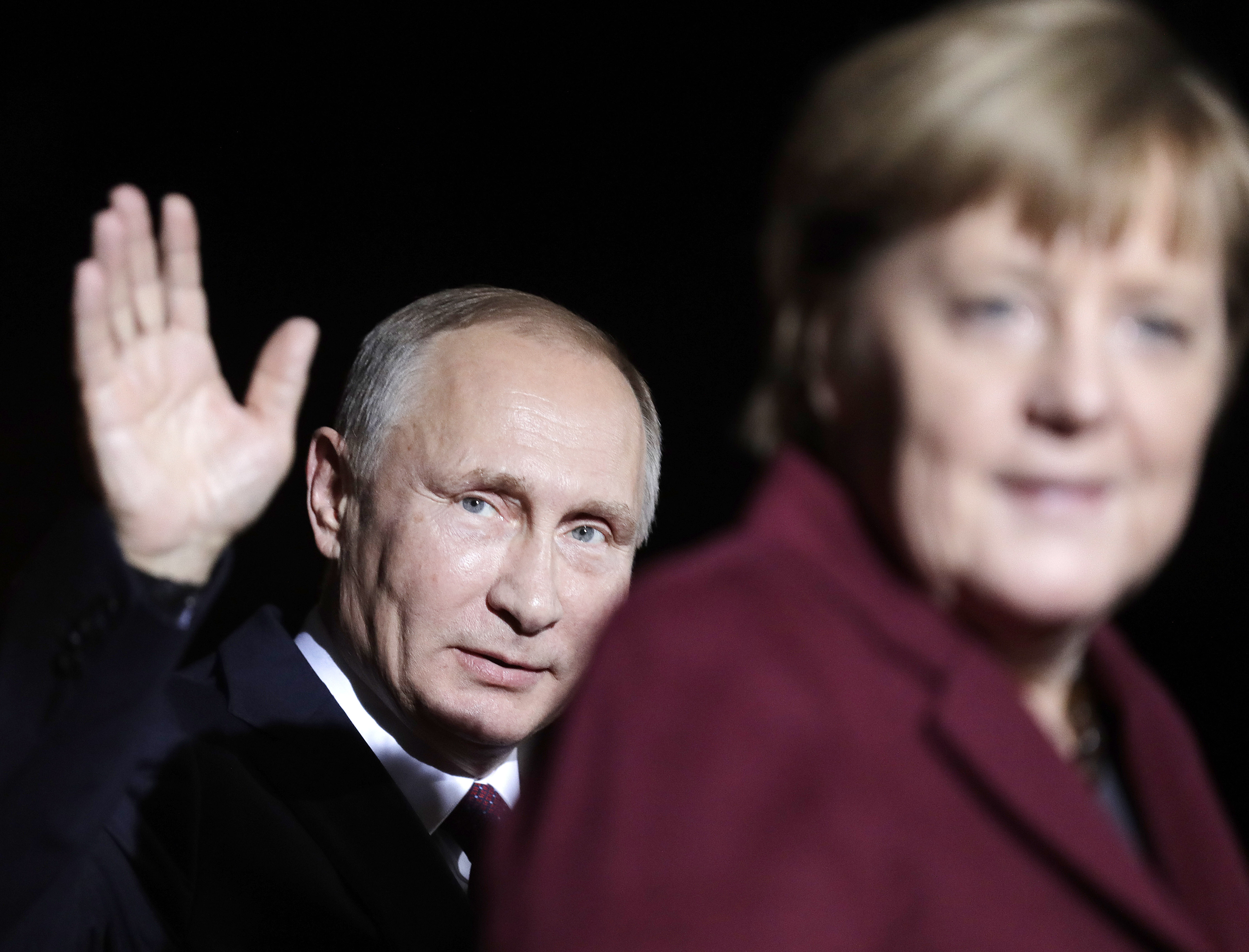 Angela Merkel Vladimir Putin