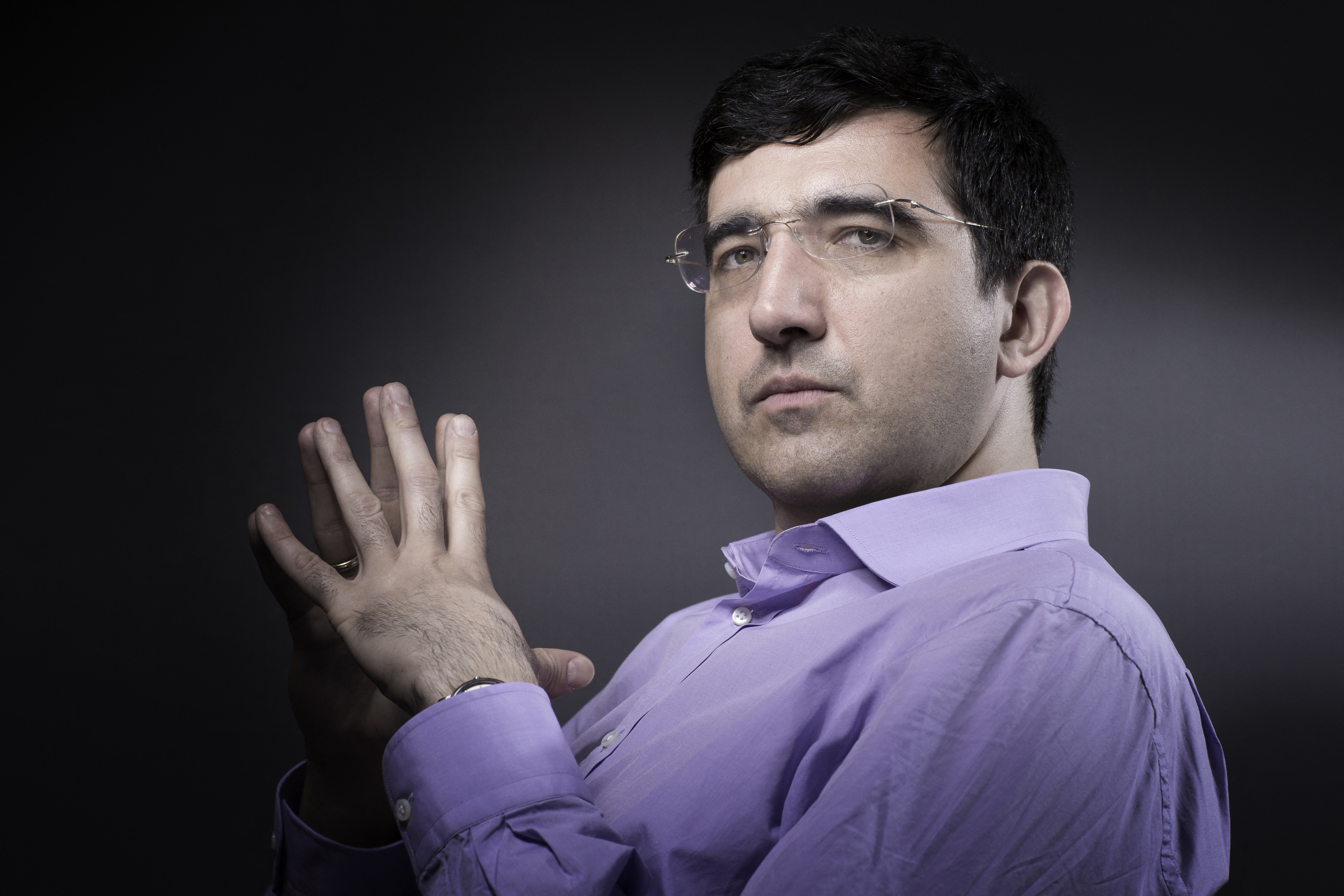 Russian chess Grandmaster Vladimir Kramnik