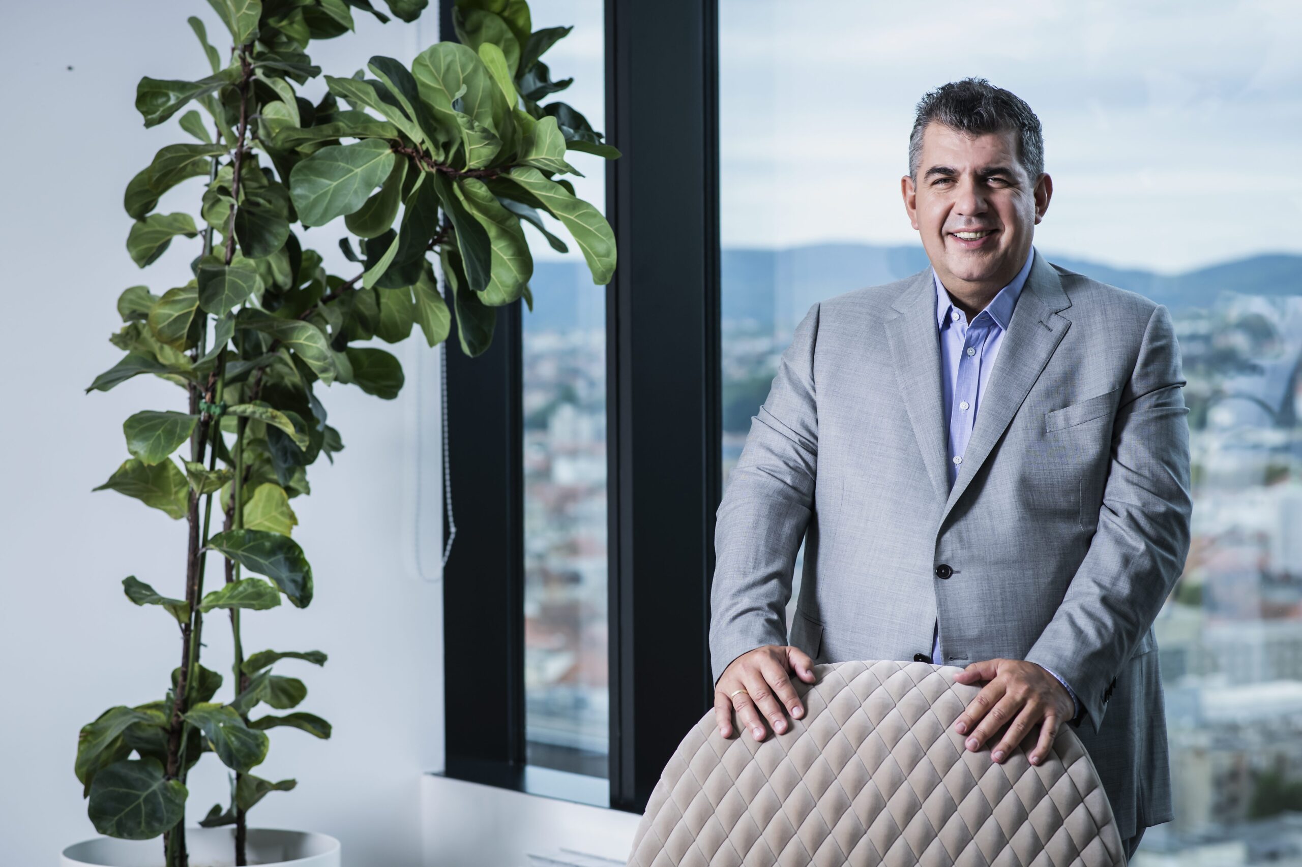 Zagreb, 300921.Pavao Vujnovac, vlasnik i predsjednik uprave PPD-a.Foto: Neja Markicevic / CROPIX