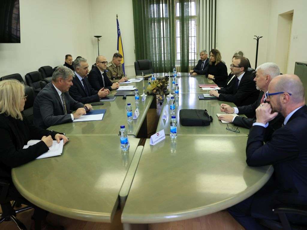 Delegacije ministarstava odbrane BiH i Austrije
