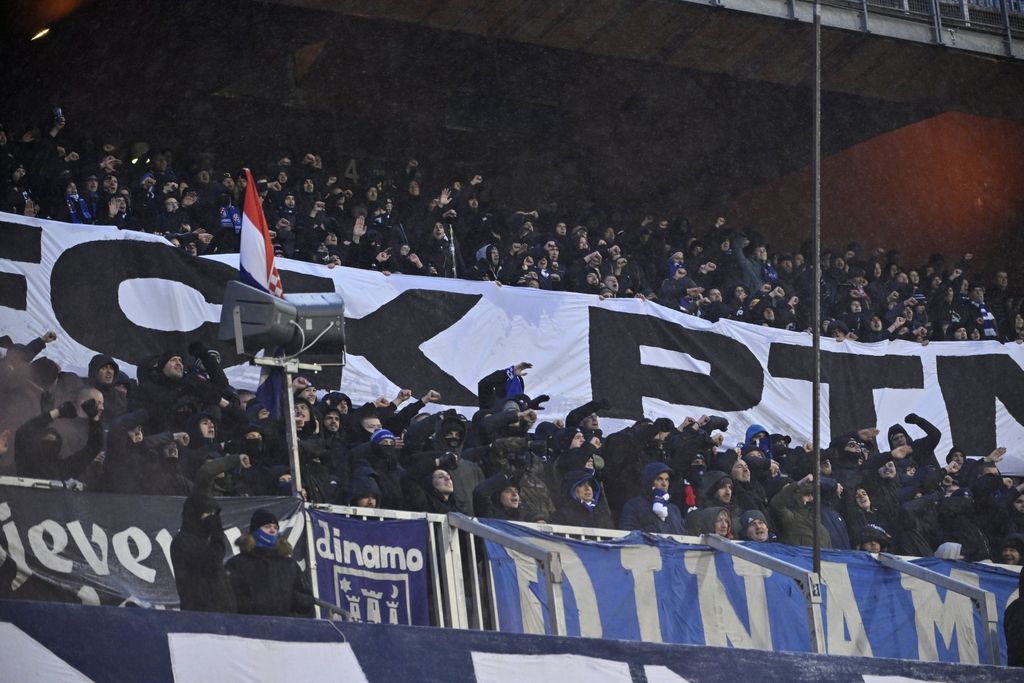 Navijači dinama Damir Krajac