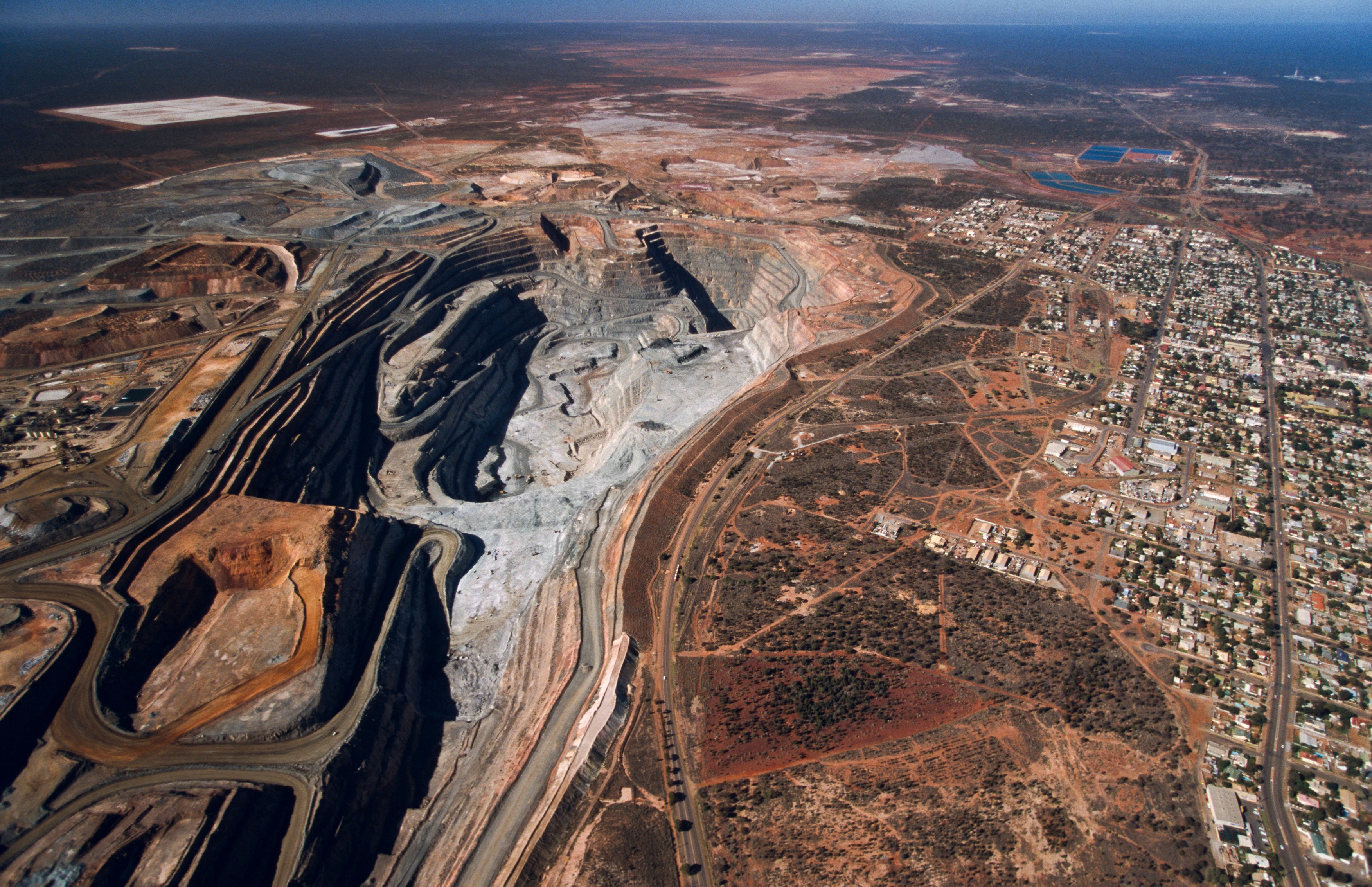 Australia’s largest open pit gold mine covers more than 9