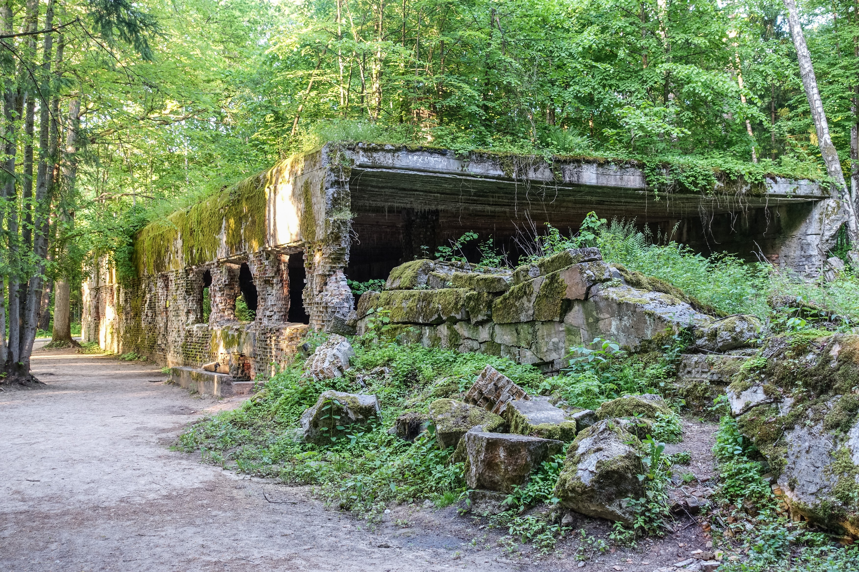 Gierloz, Poland 2nd, June 2021 People visiting the WWII era Adolf Hitler's quarters hidden in a forest near Gierloz, Poland,Model Release: no, Credit line: Vadim Pacajev / ddp USA / Profimedia