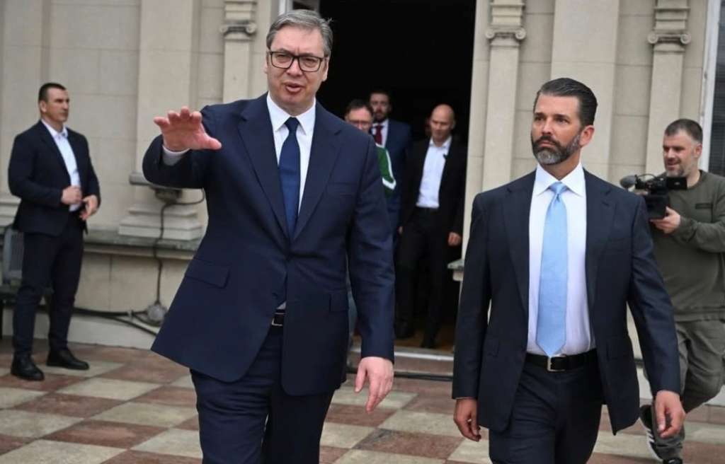 Vučić i Donald Trump Jr.