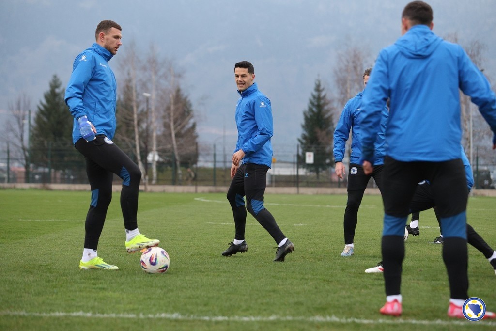 fudbalska reprezentacija bih trening