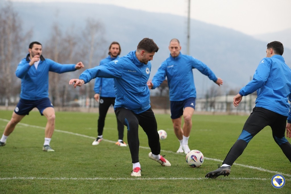 fudbalska reprezentacija bih trening