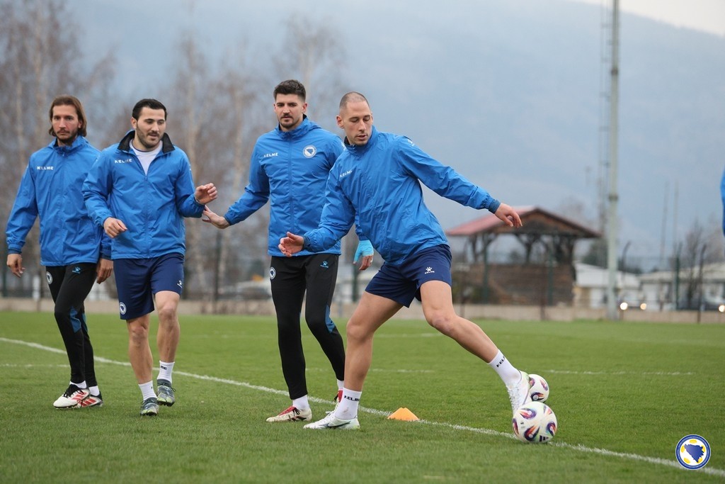 fudbalska reprezentacija bih trening