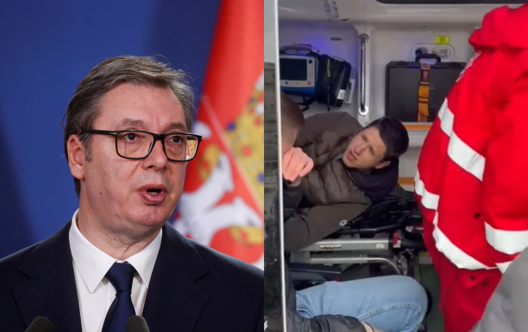Vučić reagirao na napad studenta Miloša Pavlovića