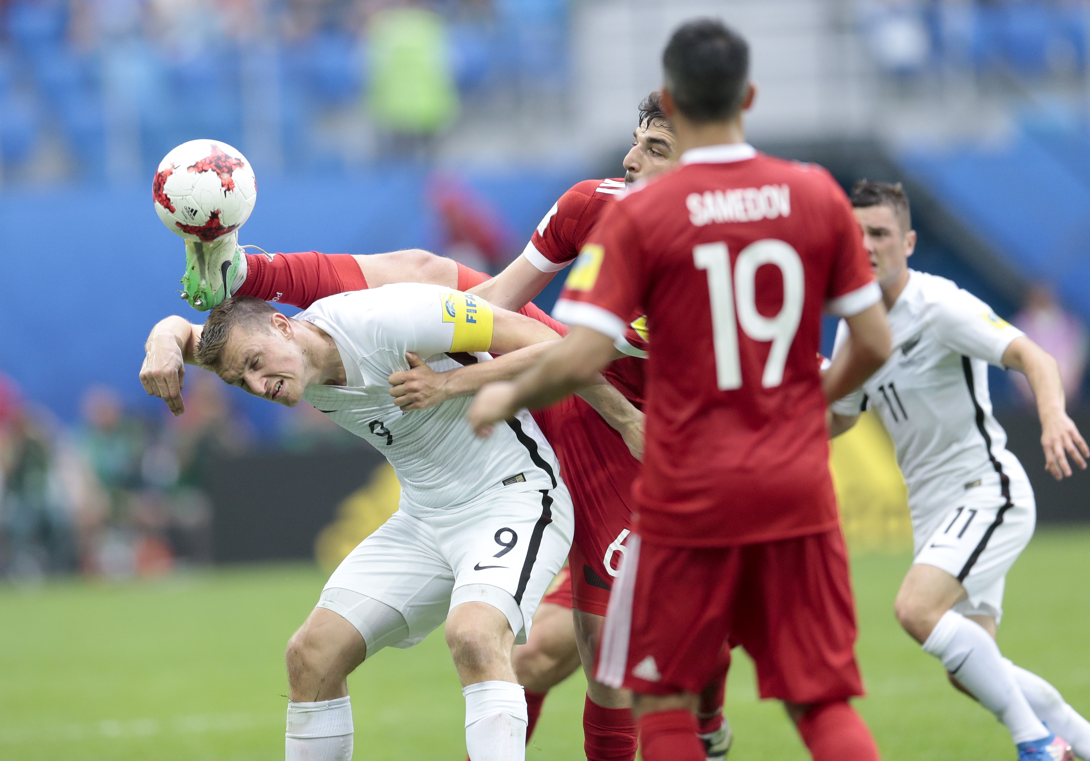Soccer Confed Cup Russia New Zealand