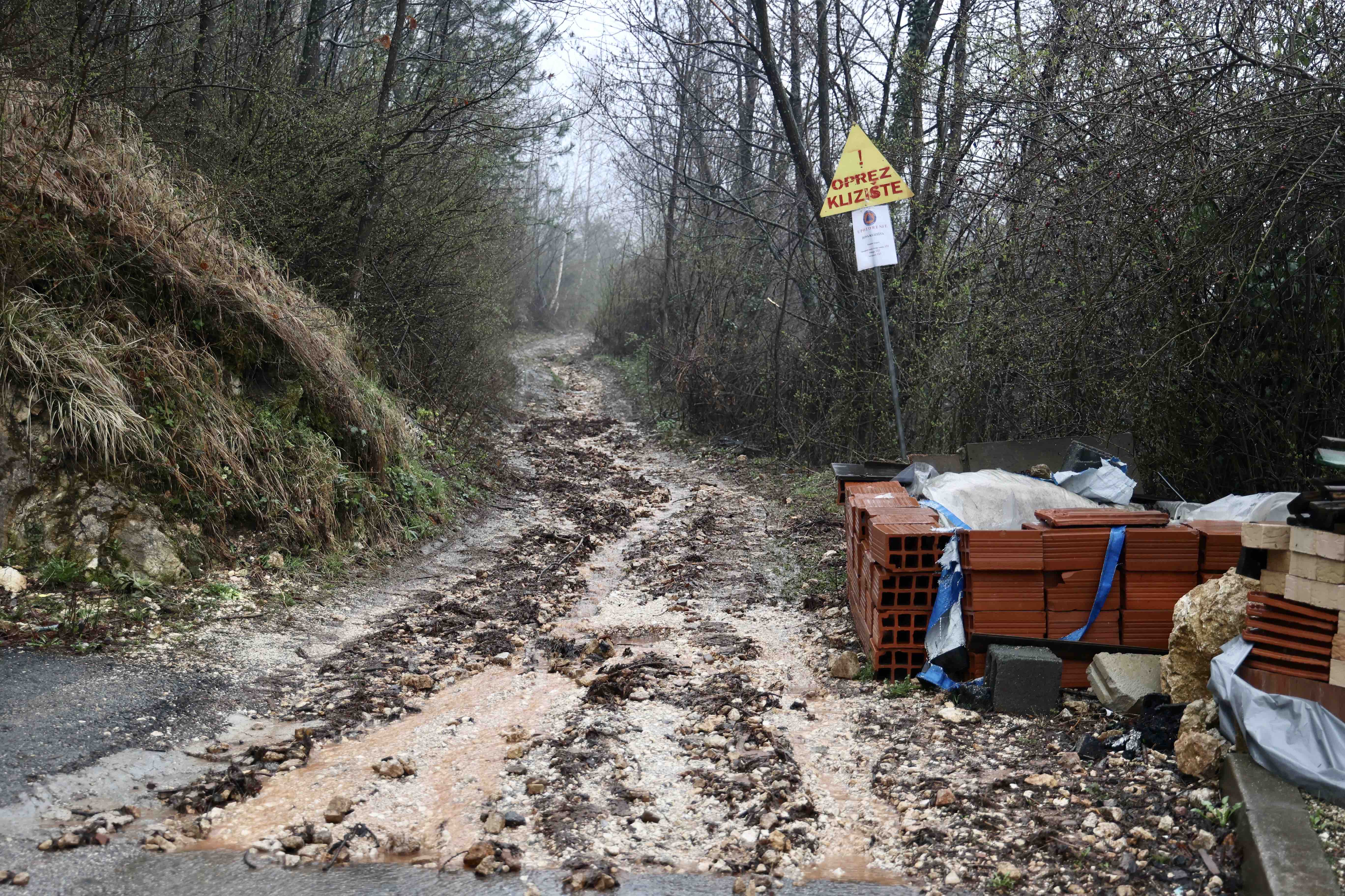 curine njive klizište trebević