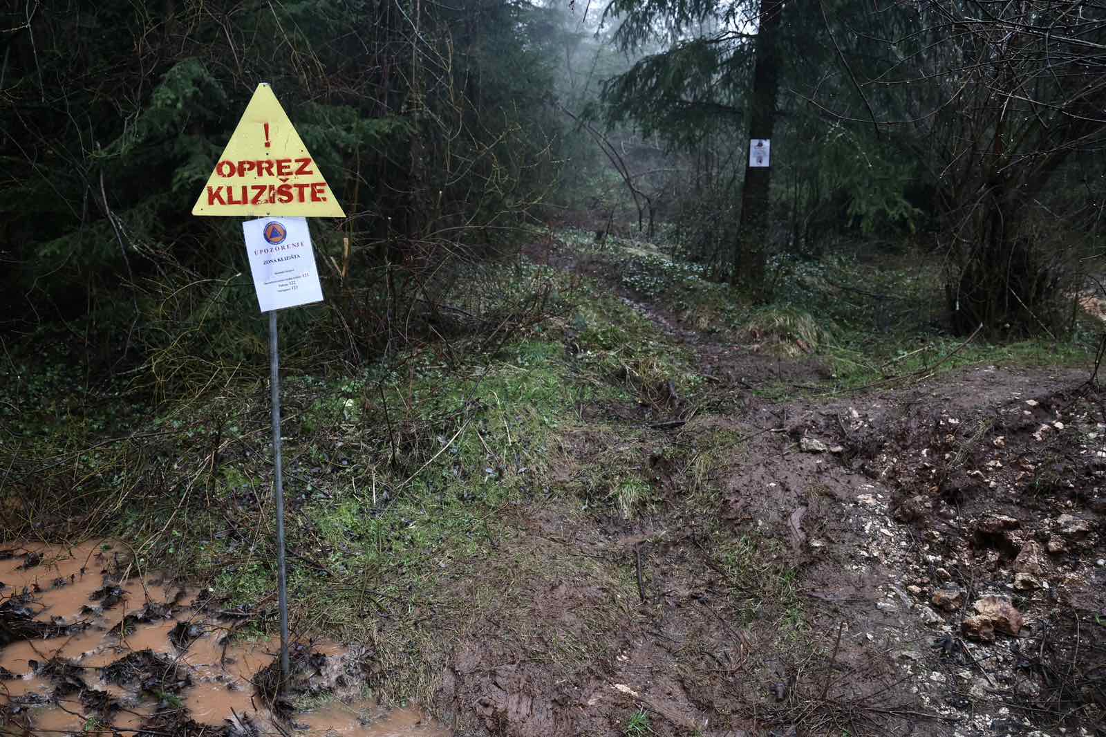 curine njive klizište trebević