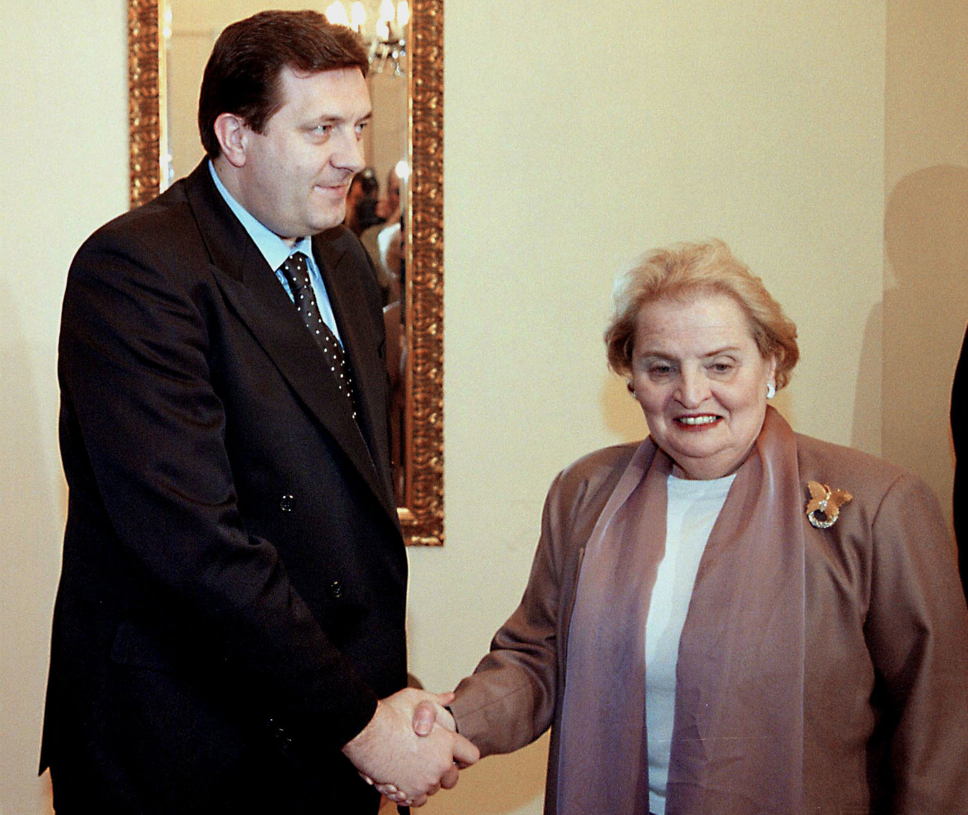 Milorad Dodik Madeleine Albright