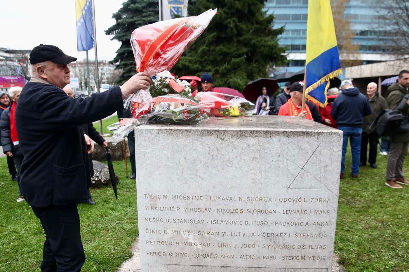 antifasisti godisnjica vjesanja partizana u sarajevu