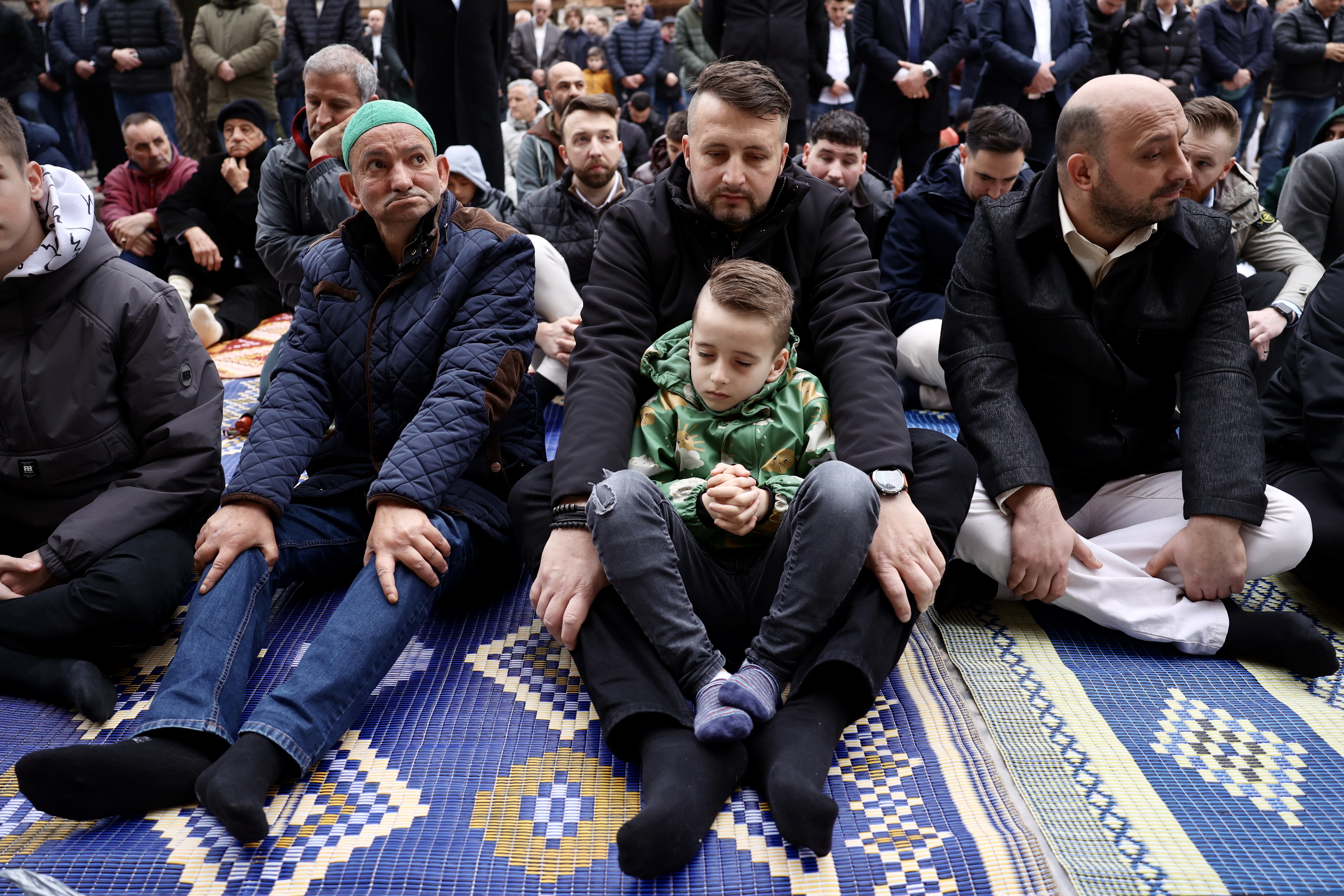 Bajram-namaz u Beogovj džamiji u Sarajevu/ Foto: N1/F.Z.