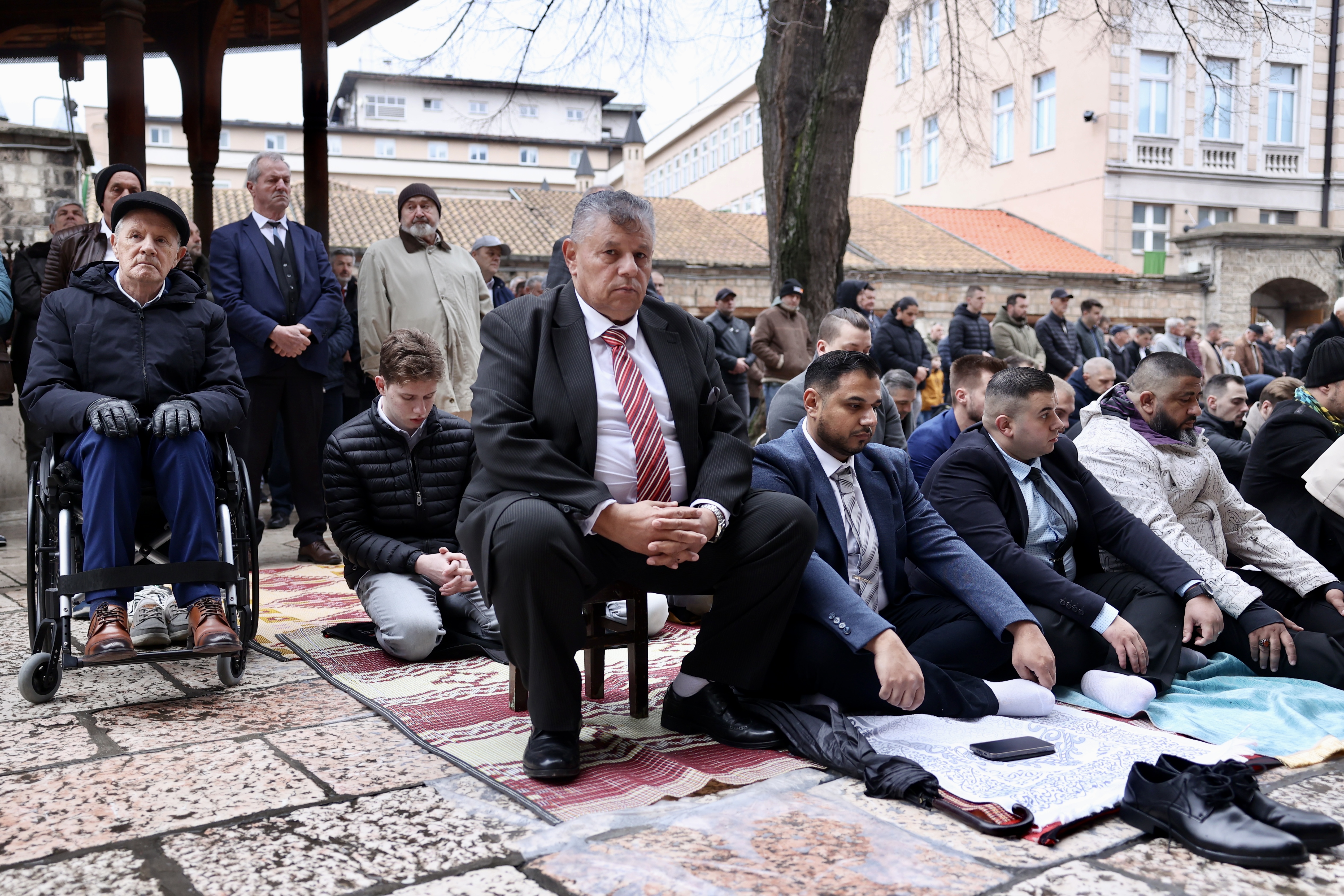 Bajram-namaz u Beogovj džamiji u Sarajevu/ Foto: N1/F.Z.